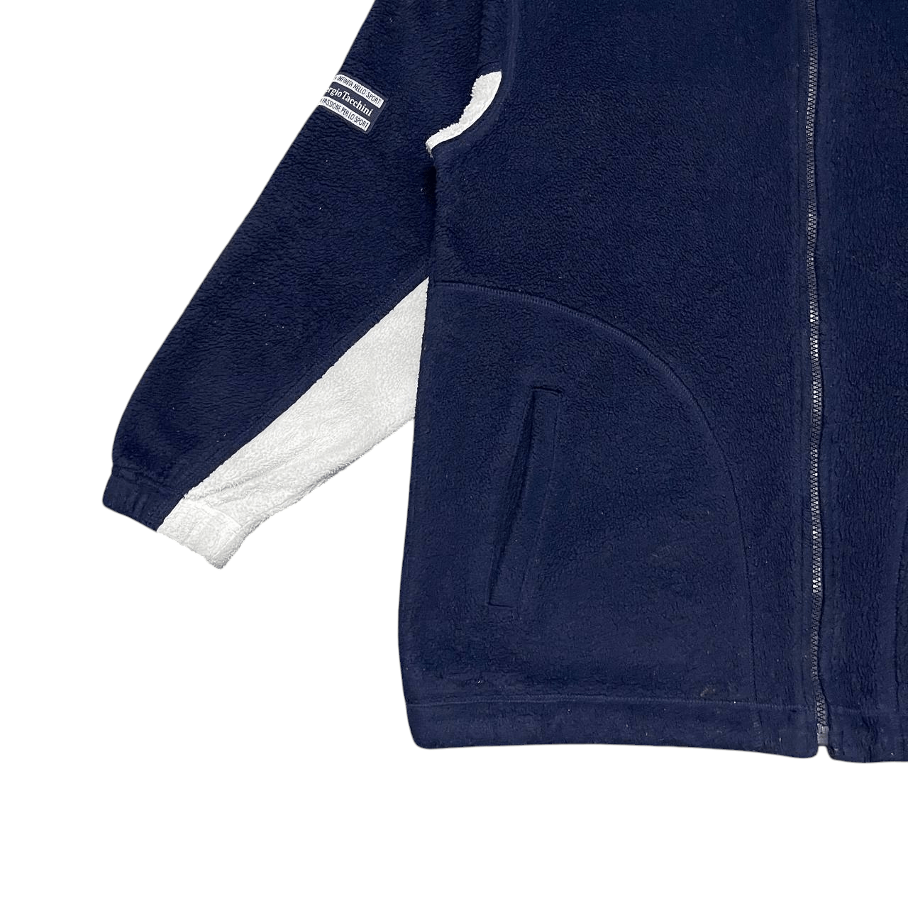 Sergio Tacchini Vintage Sergio Tacchini Italy Fleece Zipper Jacket Size US M / EU 48-50 / 2 - 3 Thumbnail