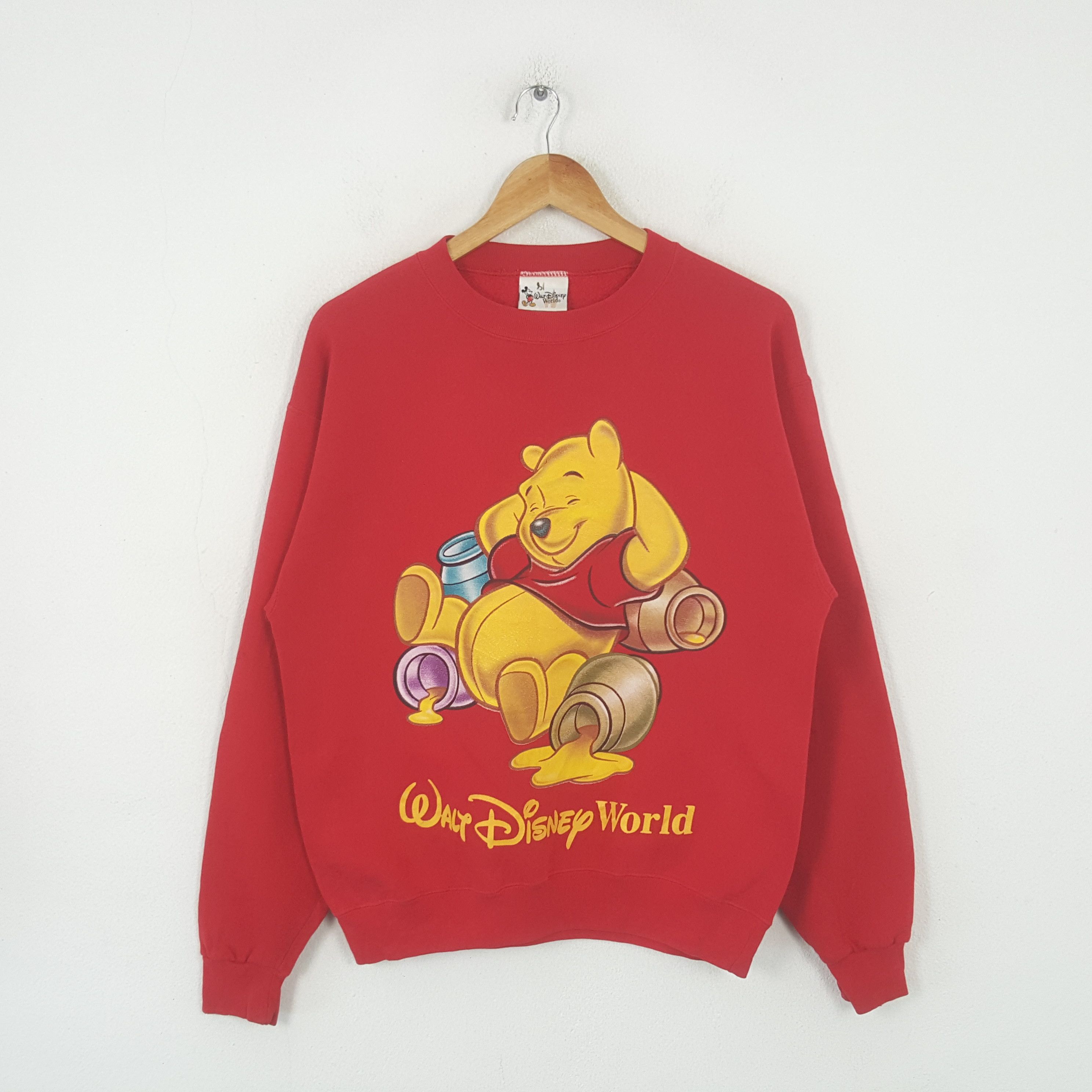 Disney Vintage Winnie The Pooh Walt Disney World Sweatshirt RR5 Size US M / EU 48-50 / 2 - 1 Thumbnail