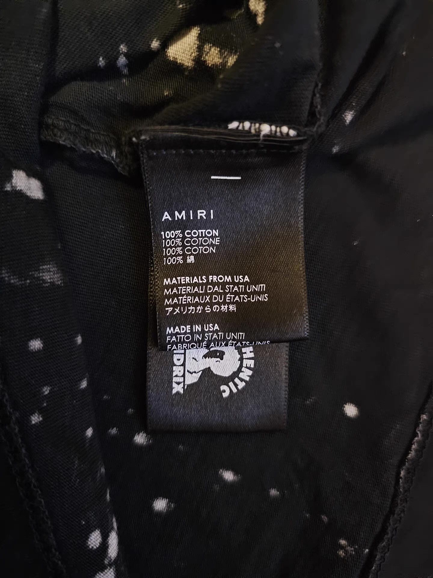 Amiri Amiri Men's Jimi Hendrix Oversize Short Sleeve T-shirt. Q4 Size US S / EU 44-46 / 1 - 6 Thumbnail