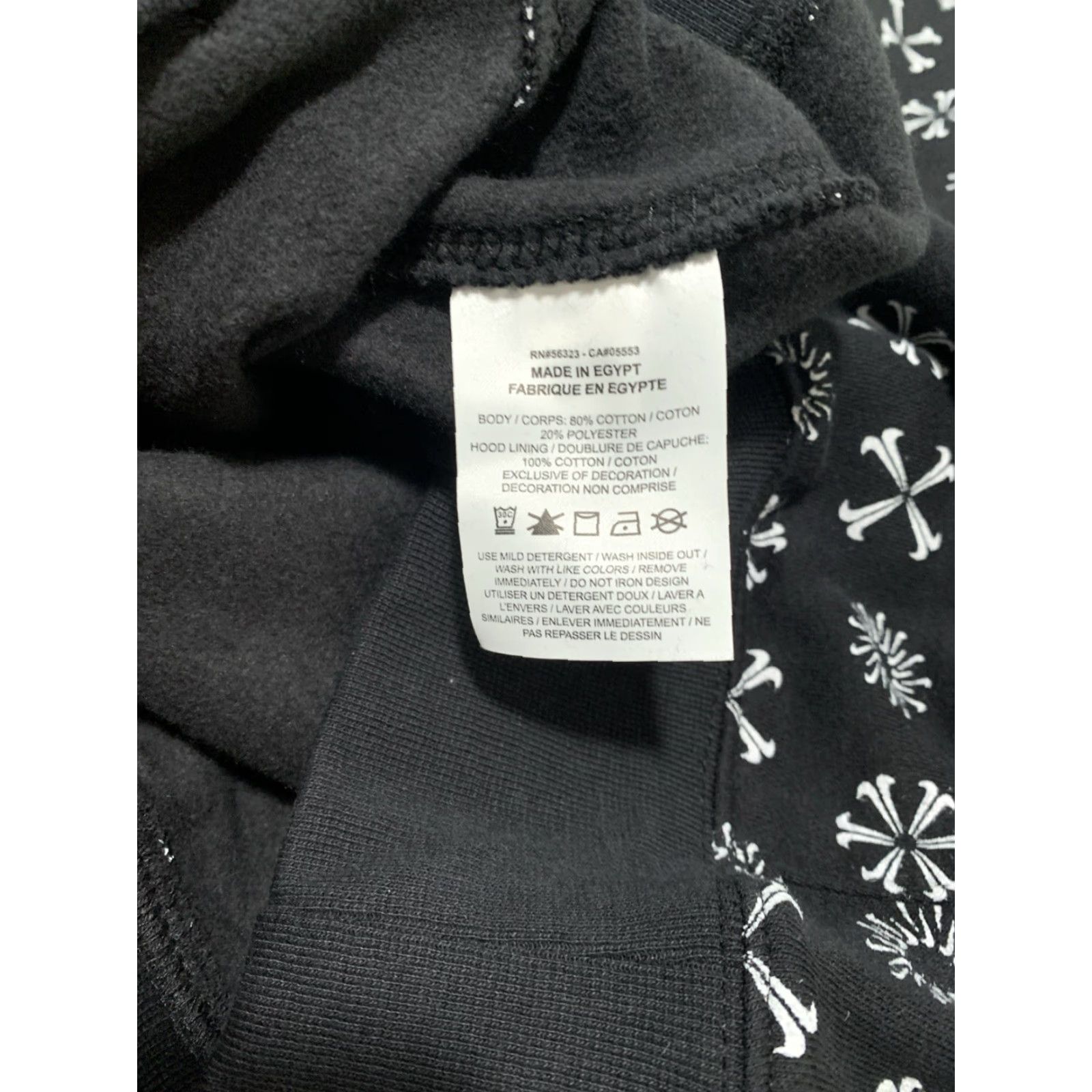 Nike Nike Hoodie Men’s All Over Snow Flake Logo Black/White Size S NWT-12520 Size US S / EU 44-46 / 1 - 5 Thumbnail