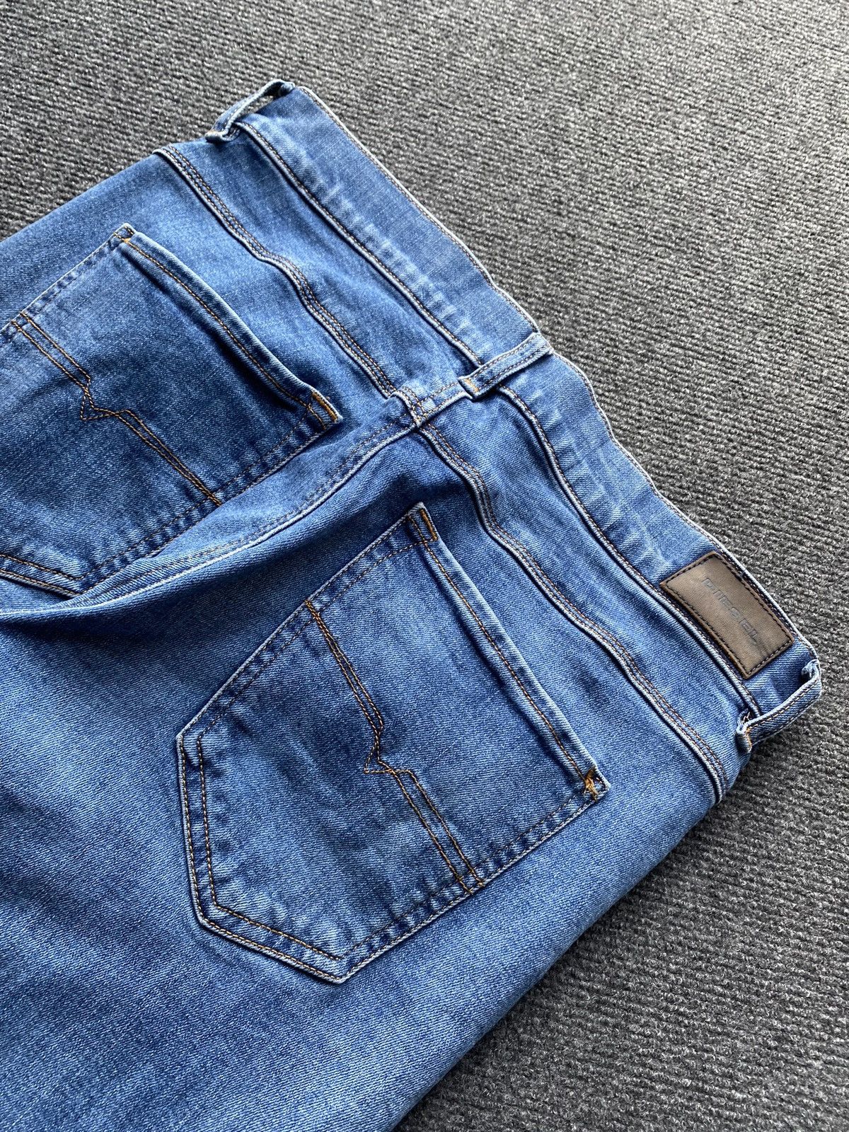 Diesel 🔥Opium Punk Diesel sandy blue jeans women 29 alt goth emo Size 29" - 12 Thumbnail