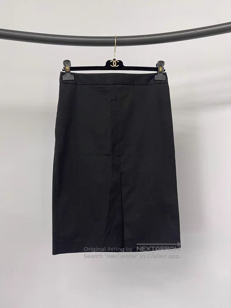 The Row The Row size 2 Black high-waisted slit skirt Size 24" / US 00 / IT 34 - 1 Thumbnail