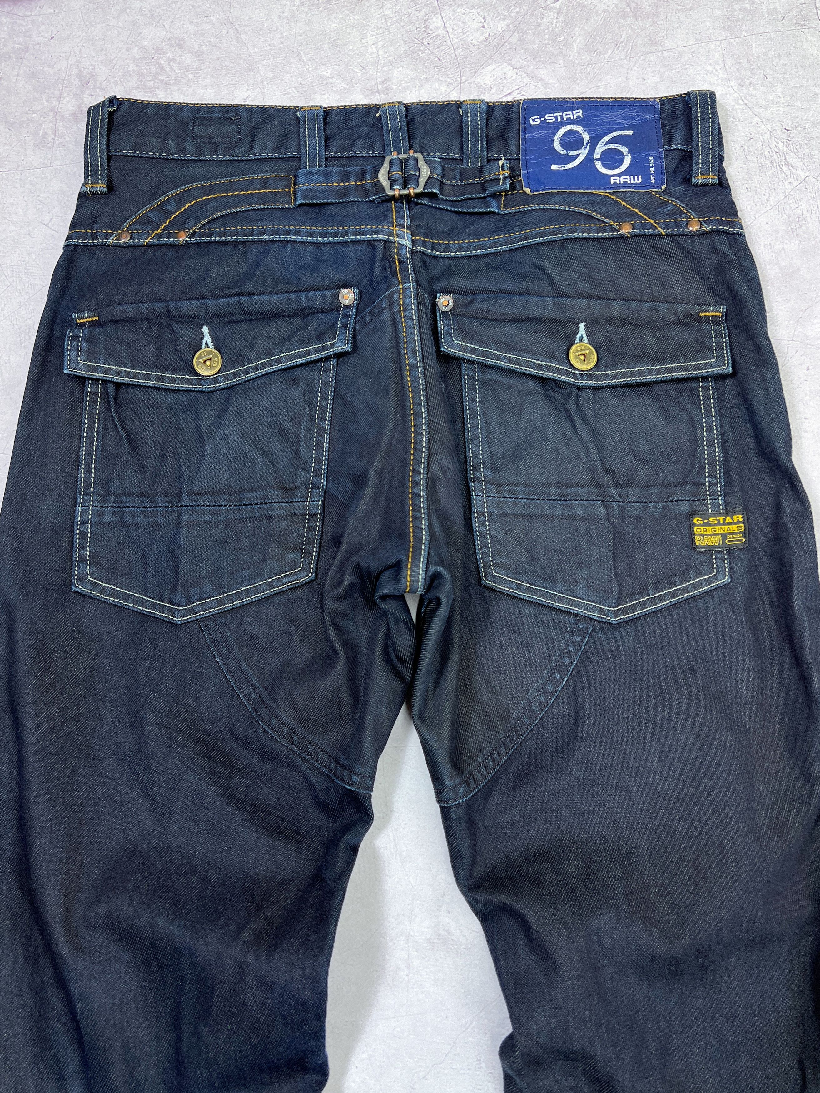 G-Star G-Star Raw 96 Denim Pants Jeans Elwood Heritage Narrow Size US 32 / EU 48 - 10 Thumbnail
