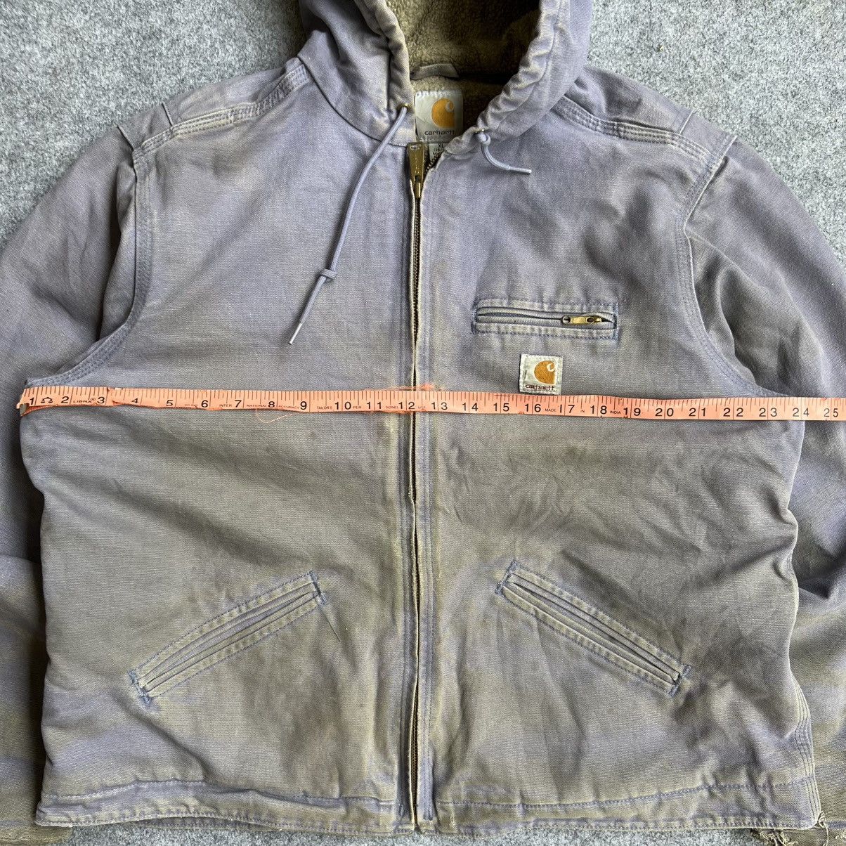 Carhartt × Vintage Vintage Faded Carhartt Detroit Hooded Jacket Size US M / EU 48-50 / 2 - 6 Thumbnail