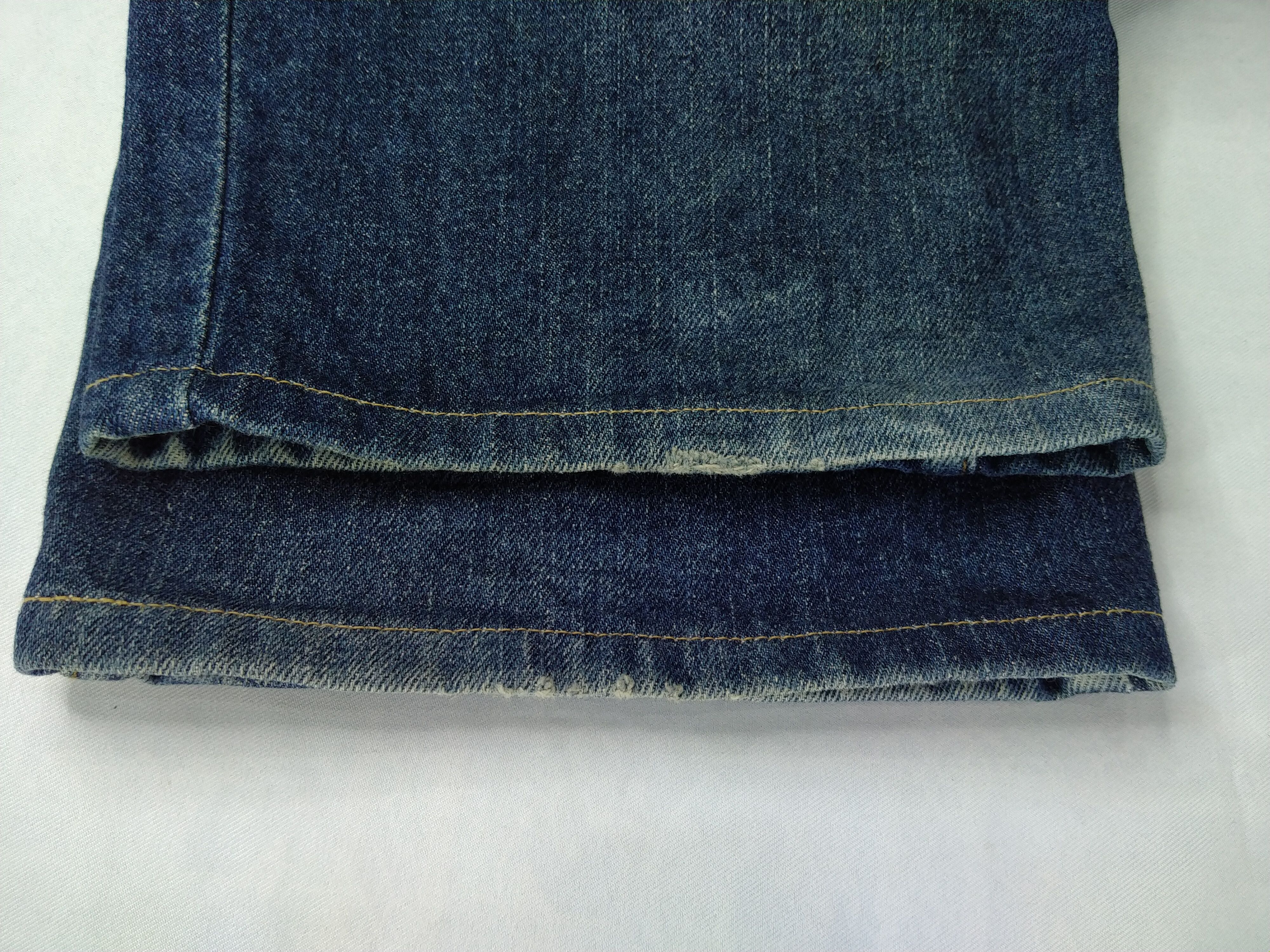 Levi's Vintage Levi's 533 Distressed Denim 35x25.5 -JN697 Size US 35 - 11 Thumbnail
