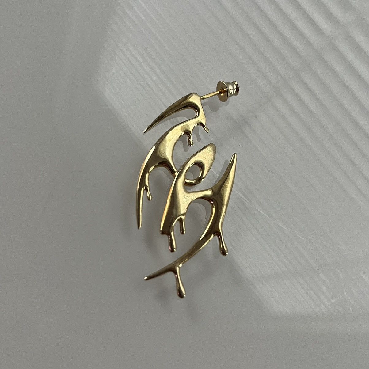 Other SYDORIA MELTING EARRING GOLD Size ONE SIZE - 2 Thumbnail