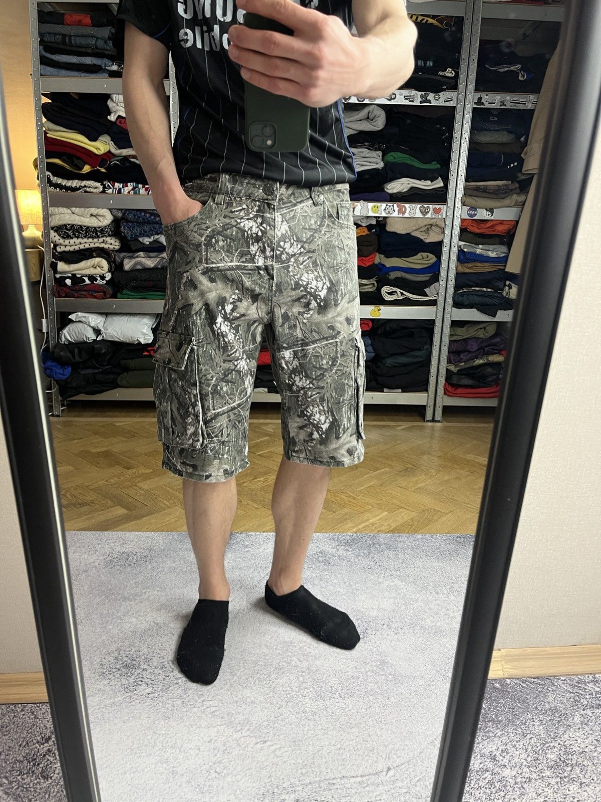 Realtree Real Tree Camo Cargo Shorts Streetwear Hype Y2k Camouflage Size US 32 / EU 48 - 3 Thumbnail