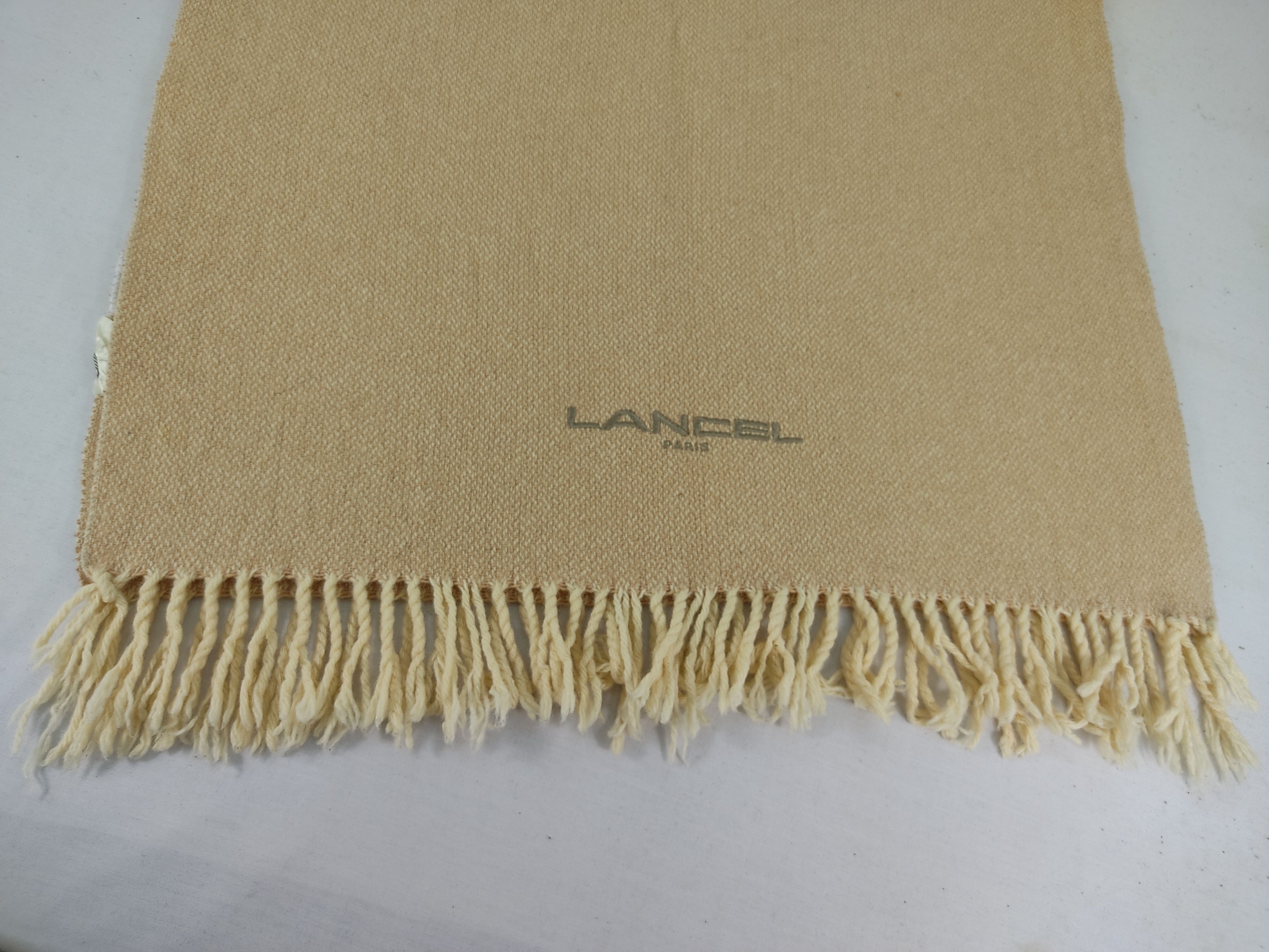 Lancel × Vintage Vintage Lancel Scarf / Muffler / Neckwear Size ONE SIZE - 3 Thumbnail
