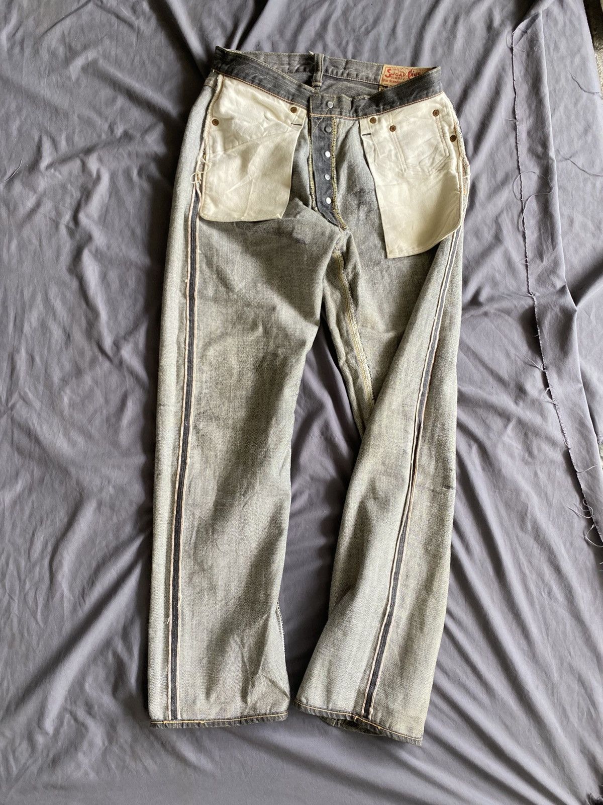 Sugar Cane Vintage Sugar Cane by Toyo Enterprise Selvedge Denim Size US 31 - 7 Thumbnail
