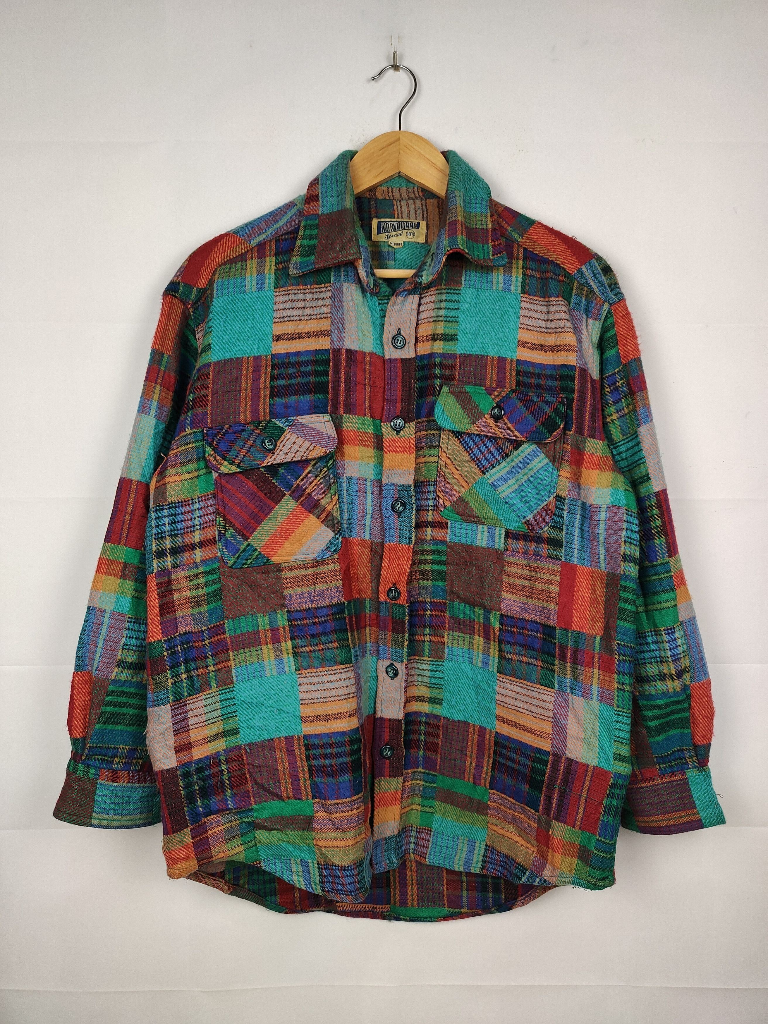 Flannel Voix D Homme Colourful Wool Flannel Size US M / EU 48-50 / 2 - 1 Thumbnail