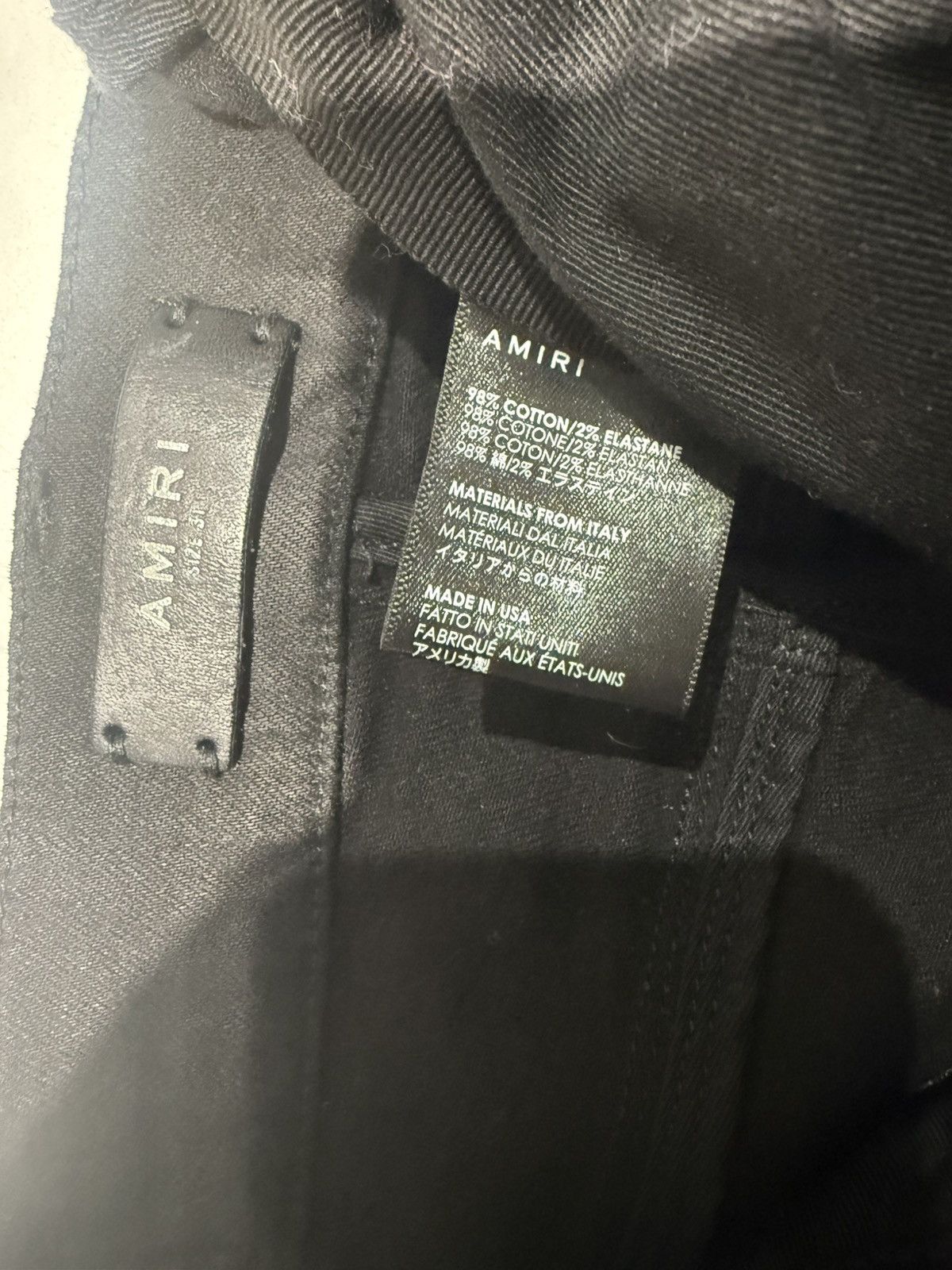Amiri Amiri jeans patchs Size US 32 / EU 48 - 5 Thumbnail