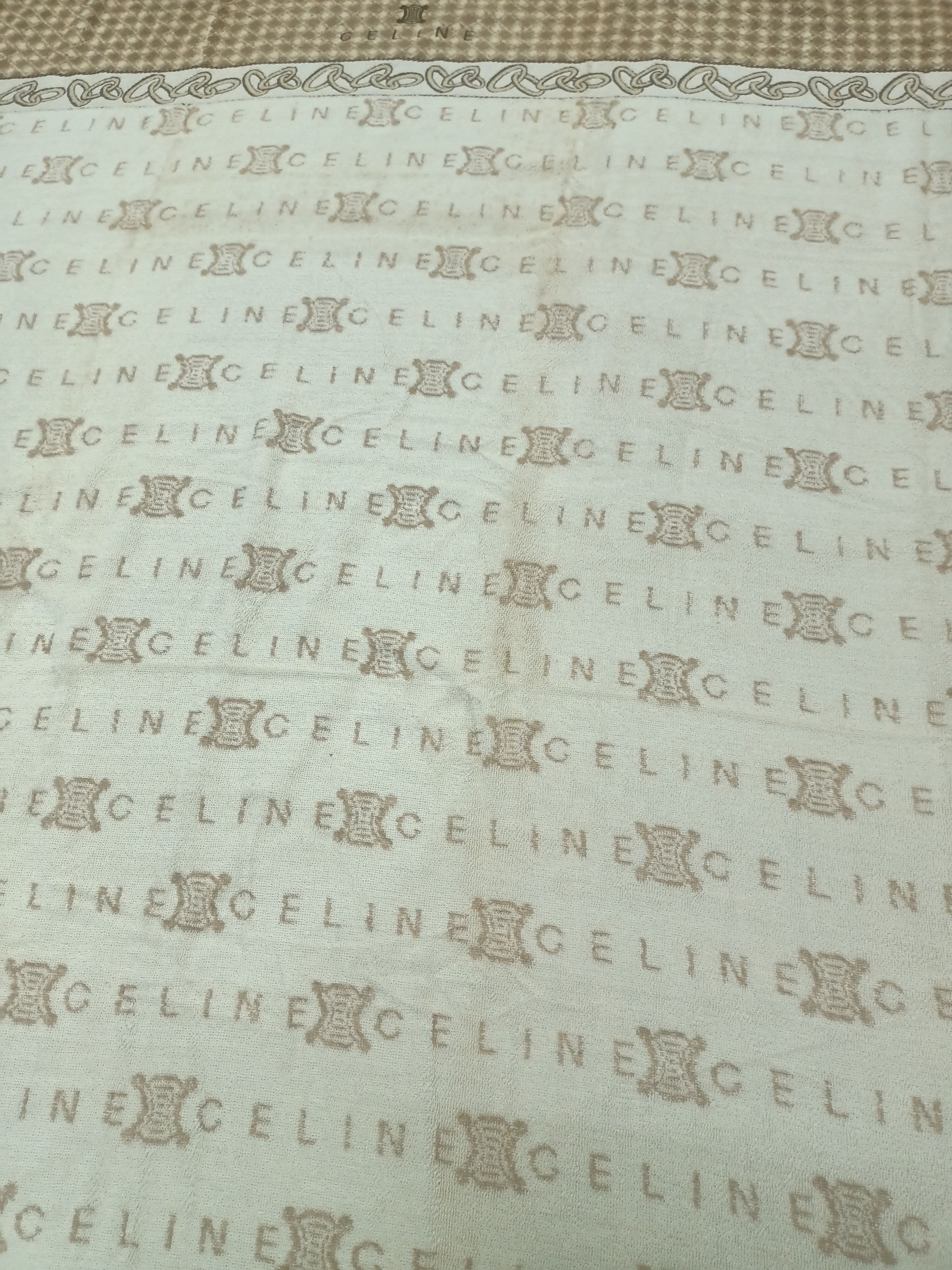 Celine Celine Paris towel blanket Size ONE SIZE - 5 Thumbnail