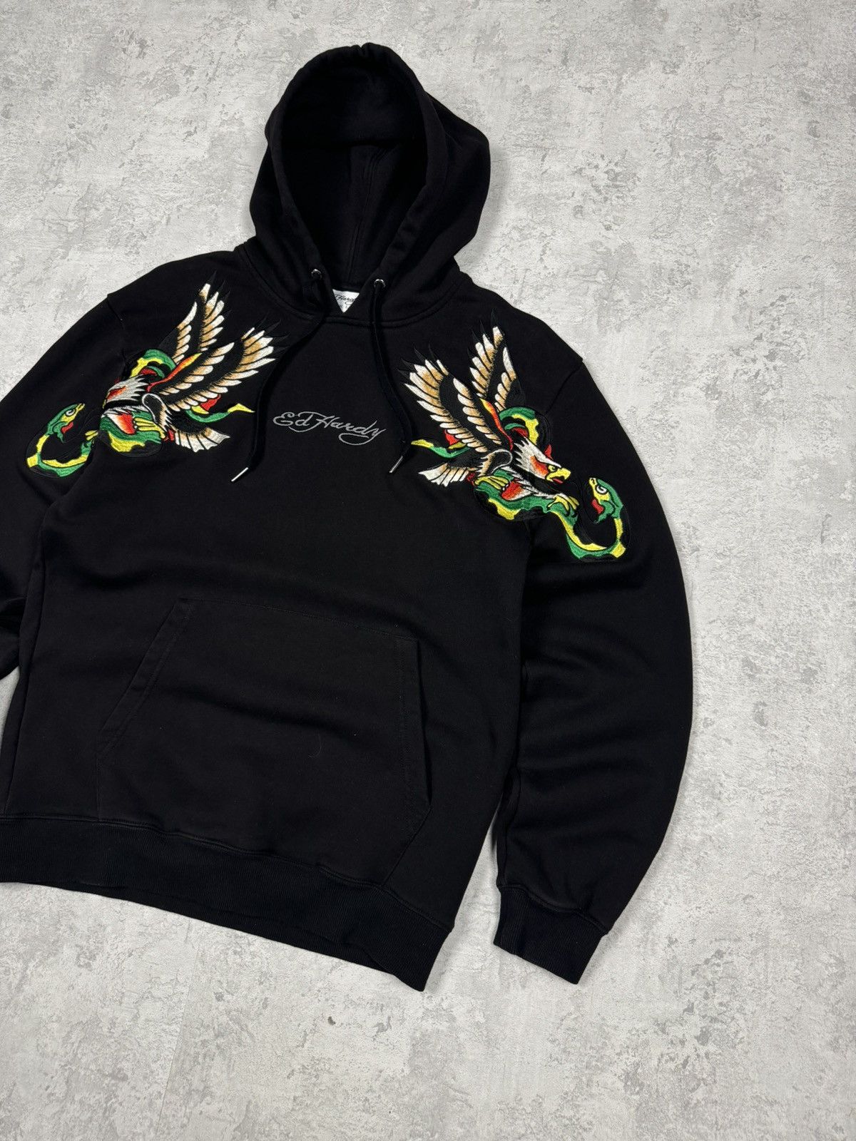 Ed Hardy Ed Hardy Snake Eagle Flight Hoodie Size M Size US M / EU 48-50 / 2 - 3 Thumbnail