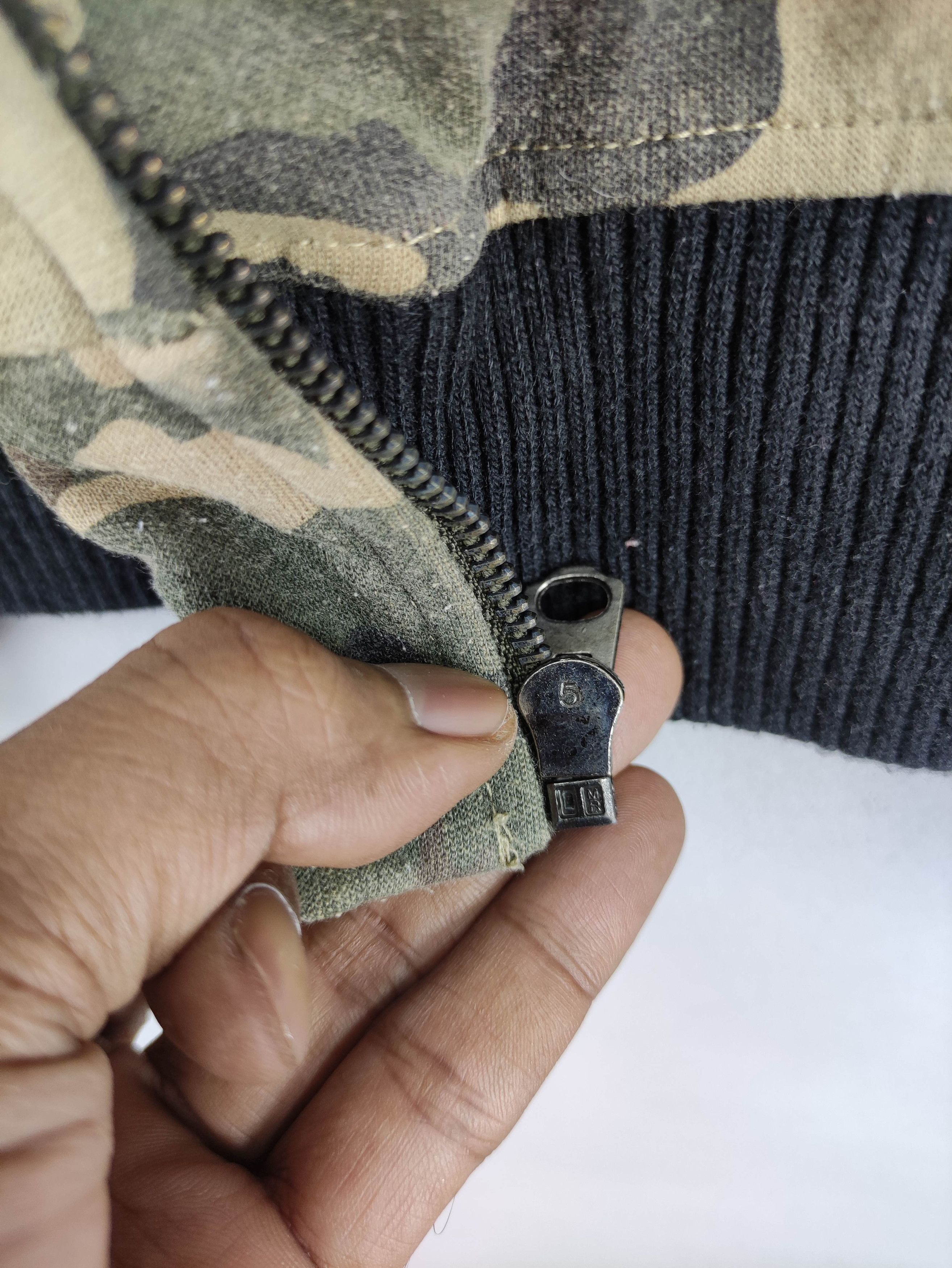 Japanese Brand Vintage Skkone Bomber Cotton Sweater Jacket Zipper Size US M / EU 48-50 / 2 - 5 Thumbnail