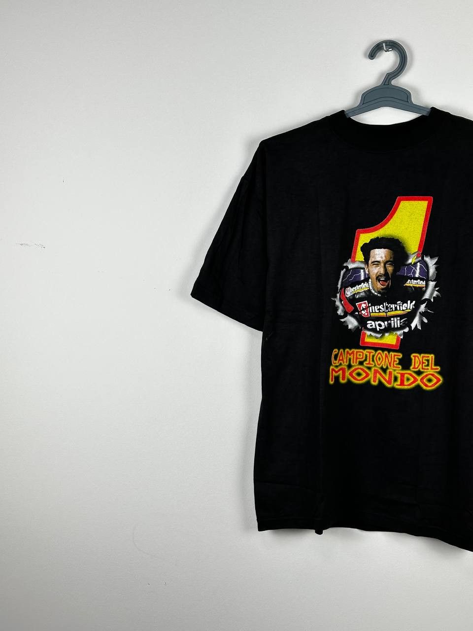 Formula 1 × Vintage VERY RARE MAX BIAGGI WORLD CHAMPION T-SHIRT '94 '95 Size US L / EU 52-54 / 3 - 2 Thumbnail