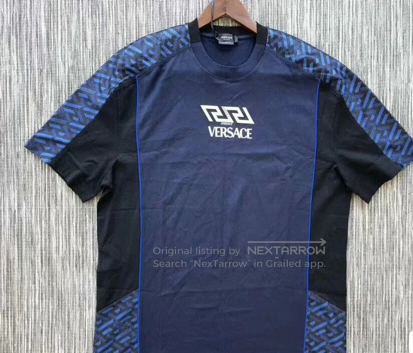Versace Versace Logo Print Short Sleeve T-Shirt. Size US L / EU 52-54 / 3 - 2 Thumbnail