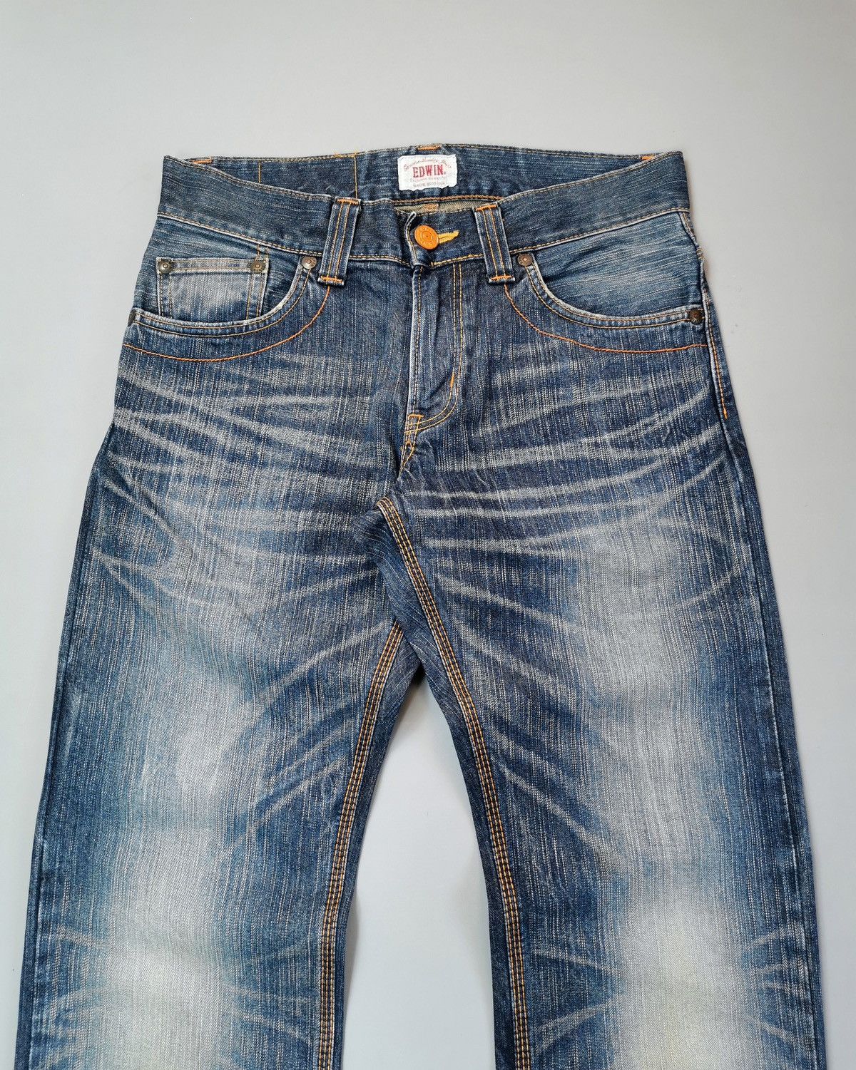 Edwin Edwin 403 XVS Jeans (LG77) Size US 32 / EU 48 - 4 Thumbnail