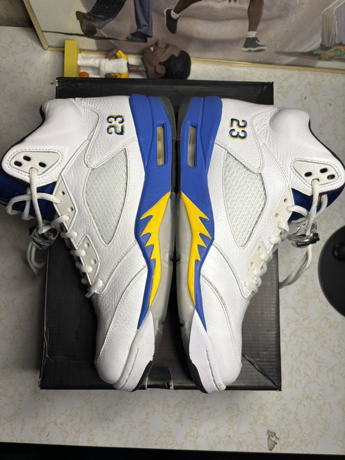 Jordan Brand Jordan Retro 5 ‘Laney’ Size US 11 / EU 44 - 4 Thumbnail