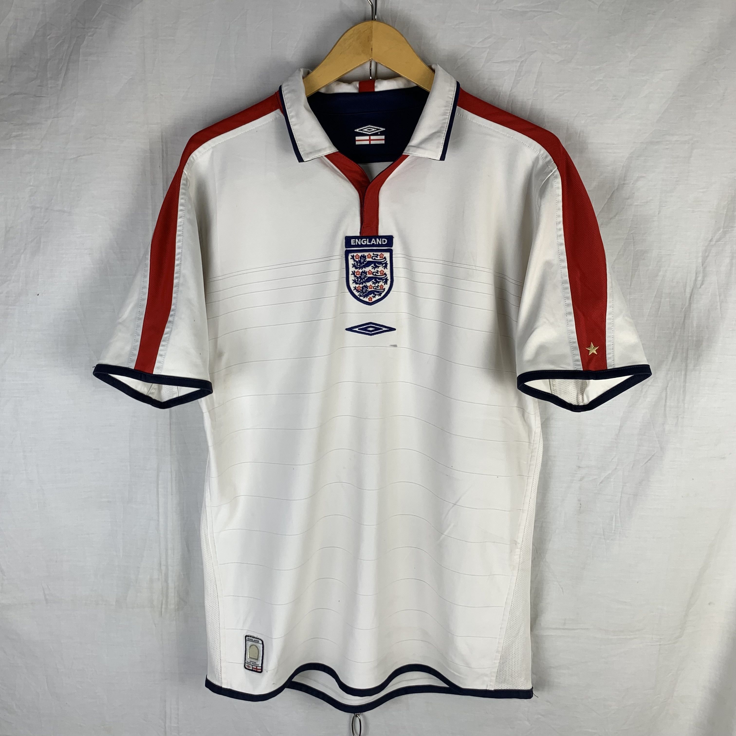 Umbro 2003/05 Umbro England Reversible Jersey Size US M / EU 48-50 / 2 - 1 Thumbnail