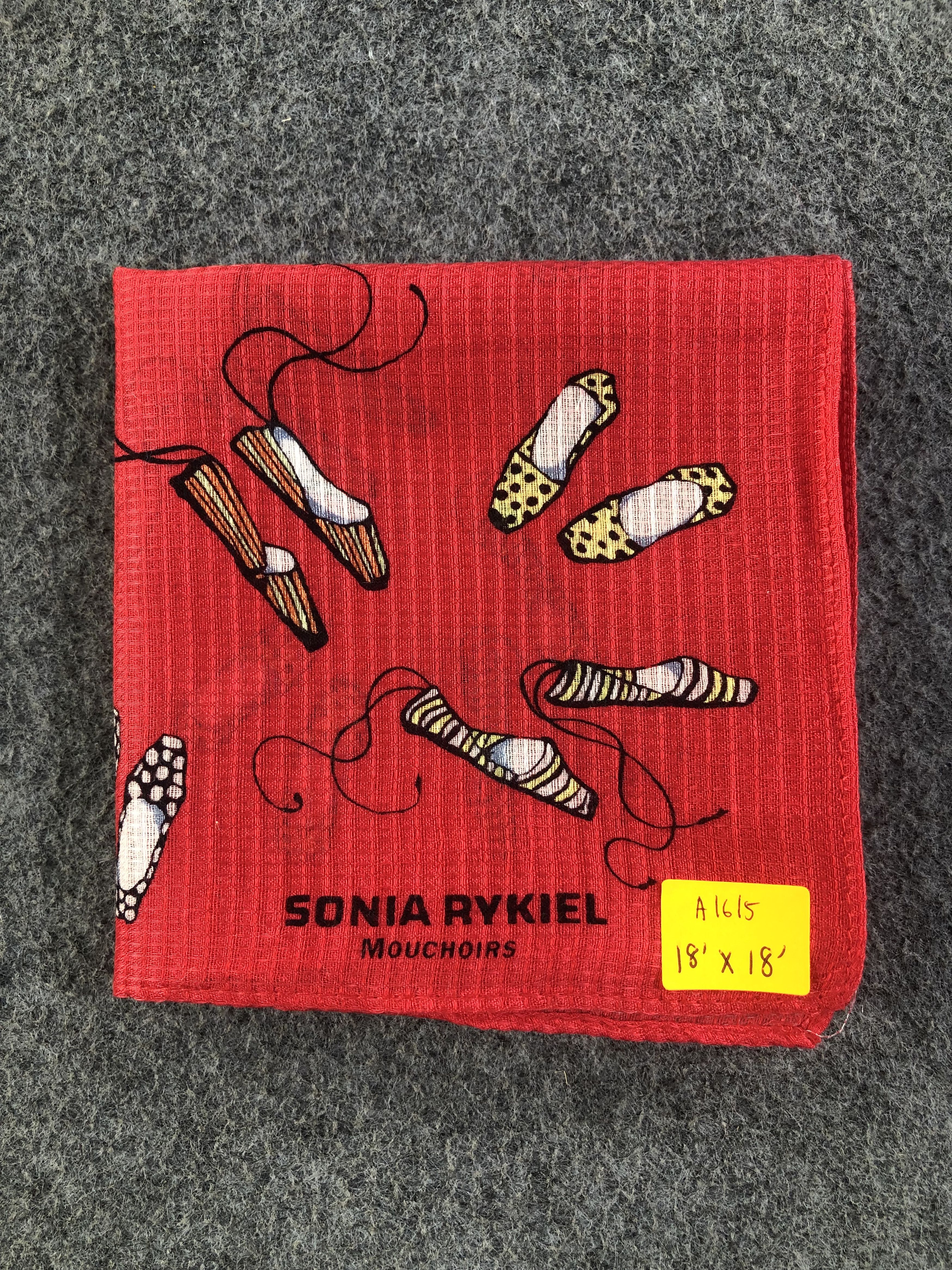 Sonia Rykiel Sonia Rykiel Mouchoirs Handkerchief / Bandana / Neckerchief Size ONE SIZE - 6 Thumbnail