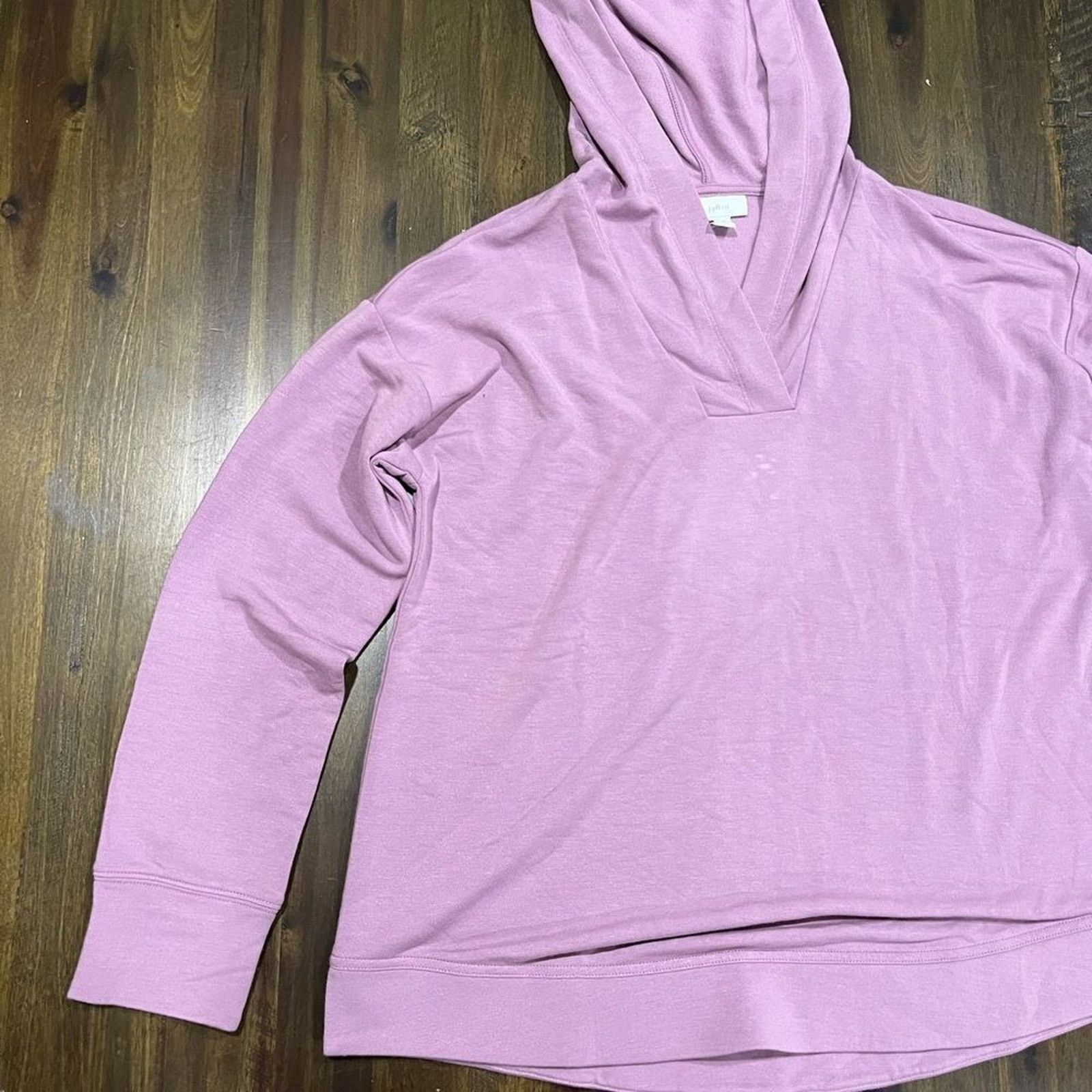 Vintage J. Jill Fit Hoodie Pullover Pink - Size Small Size S / US 4 / IT 40 - 2 Thumbnail