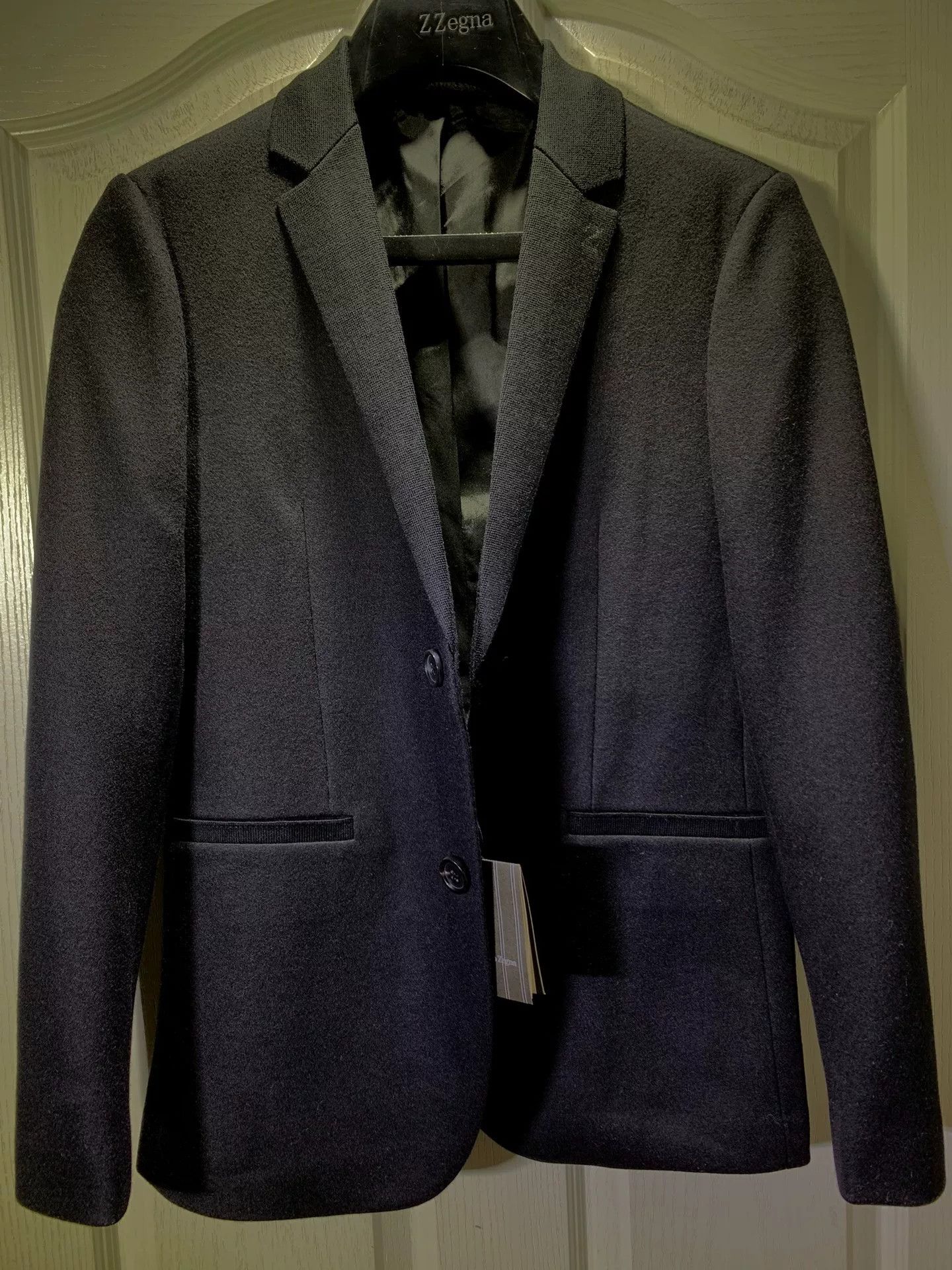 Ermenegildo Zegna ZZEGNA Men's Wool Business Suit Jacket Size US M / EU 48-50 / 2 - 1 Thumbnail