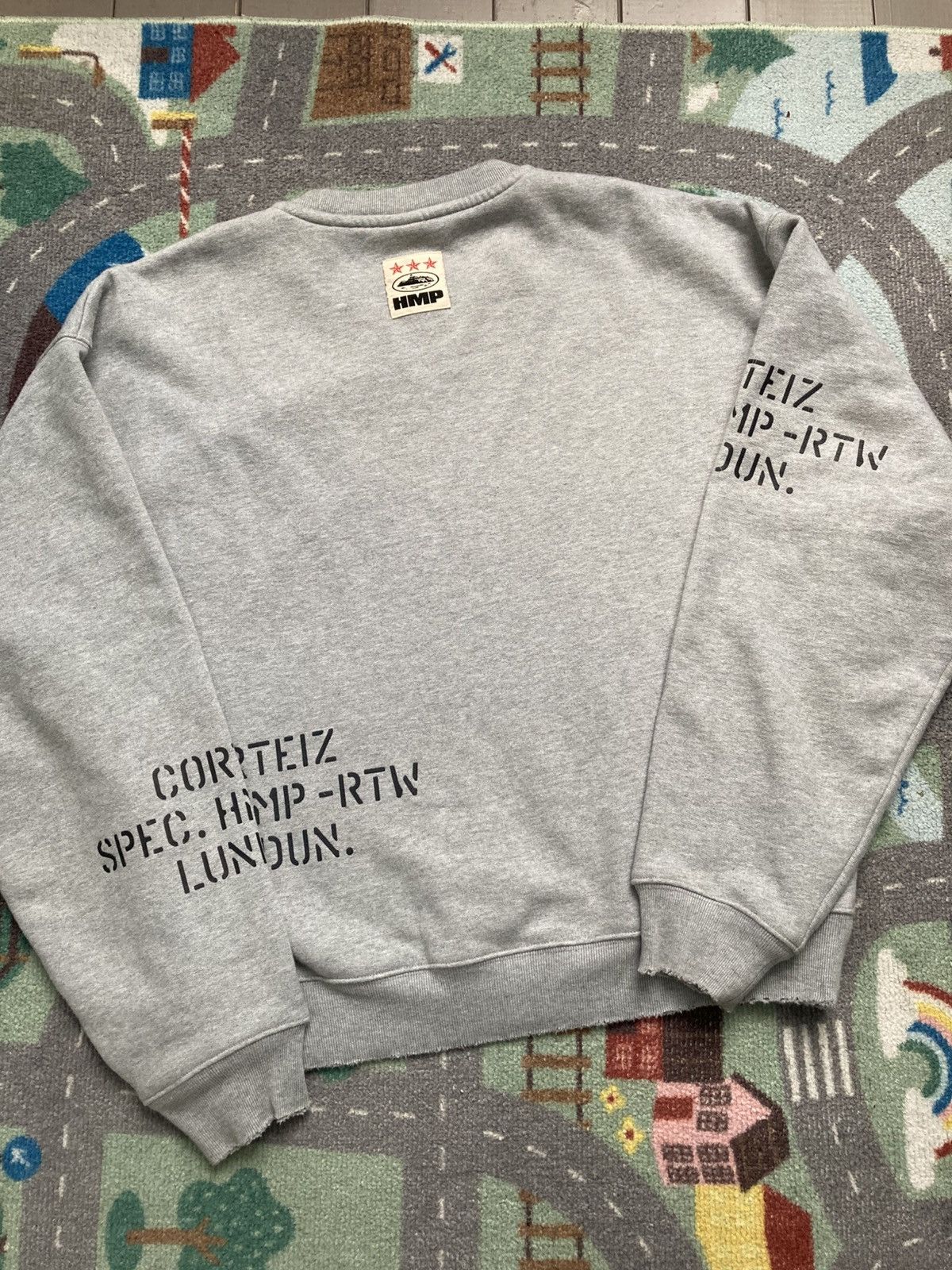 Corteiz HMP Stencil Sweatshirt Size US L / EU 52-54 / 3 - 2 Thumbnail