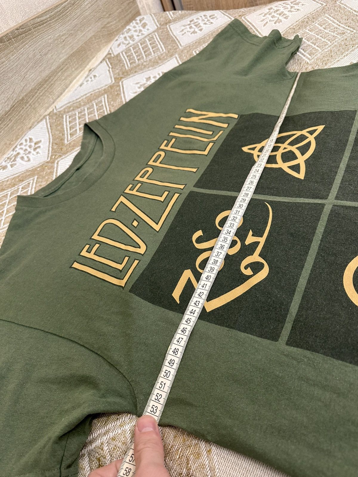 Band Tees 🔥 Led Zeppelin IV Zoso Album Rock Band T Shirt Vintage Y2K Size US L / EU 52-54 / 3 - 8 Thumbnail