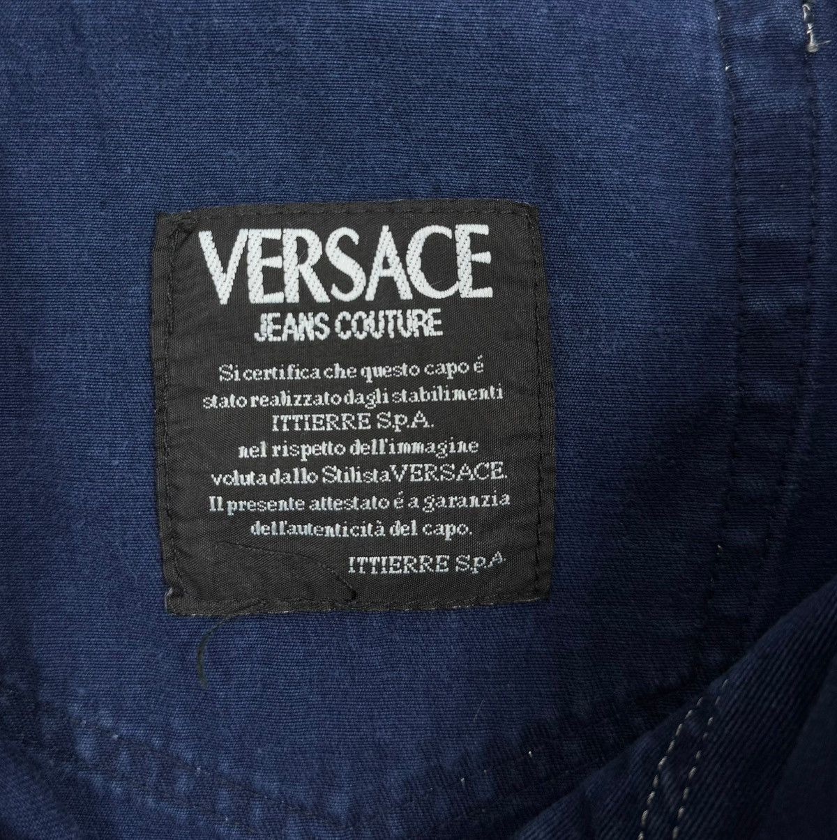 Versace Jeans Couture Versace Jeans Couture Vintage Blue Jeans size 30 Size 30" / US 8 / IT 44 - 18 Thumbnail
