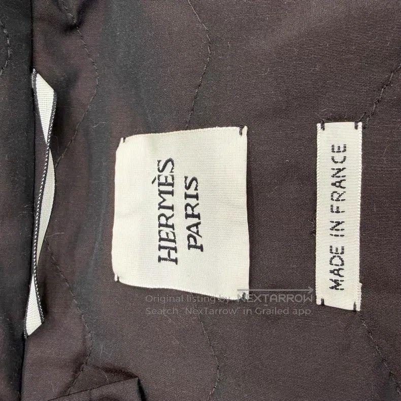 Hermes Hermes Brown alpaca wool hooded cotton coat Size XXS / US 00 / IT 34 - 5 Thumbnail