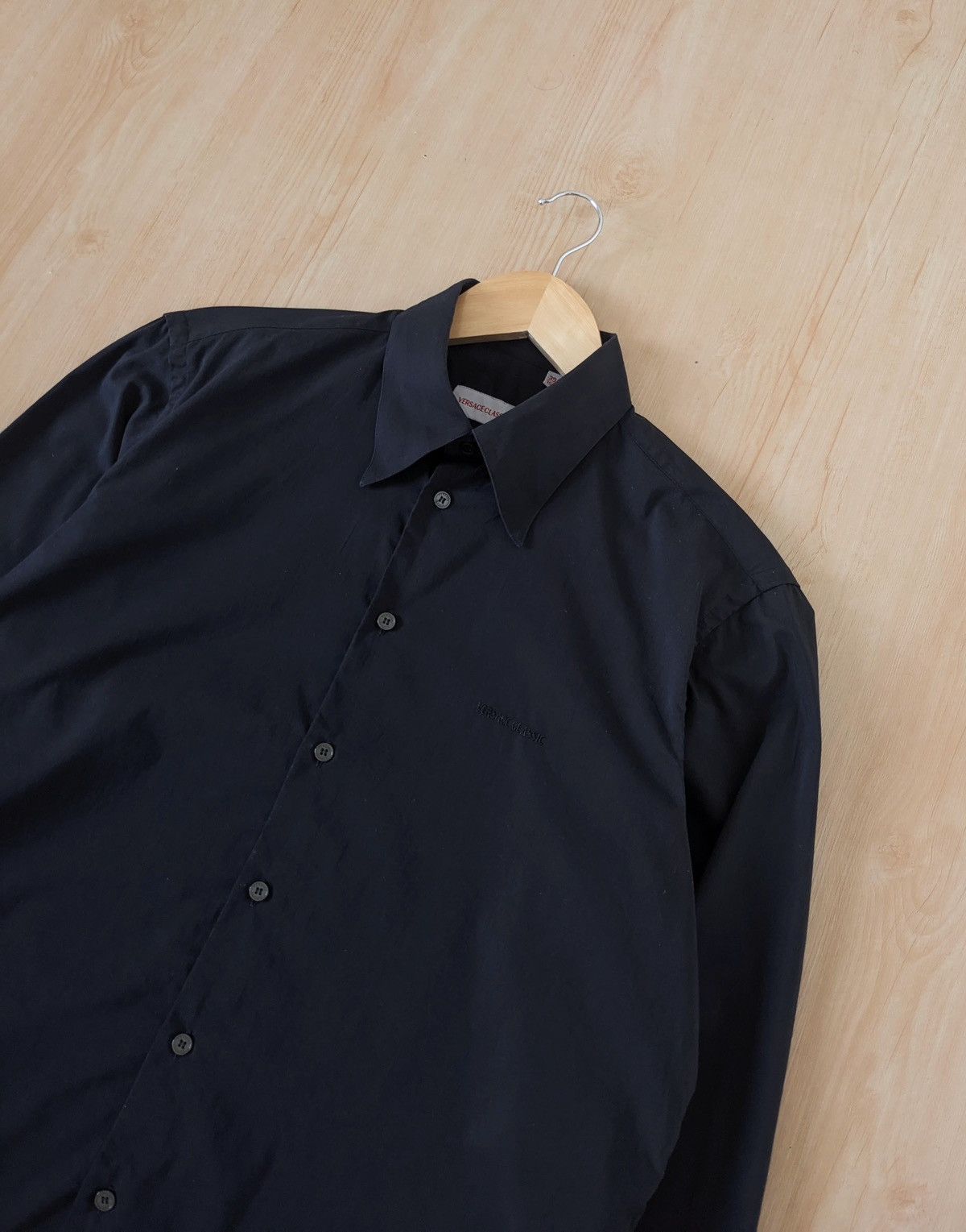 Versace Versace Black Shirt Size US L / EU 52-54 / 3 - 2 Thumbnail