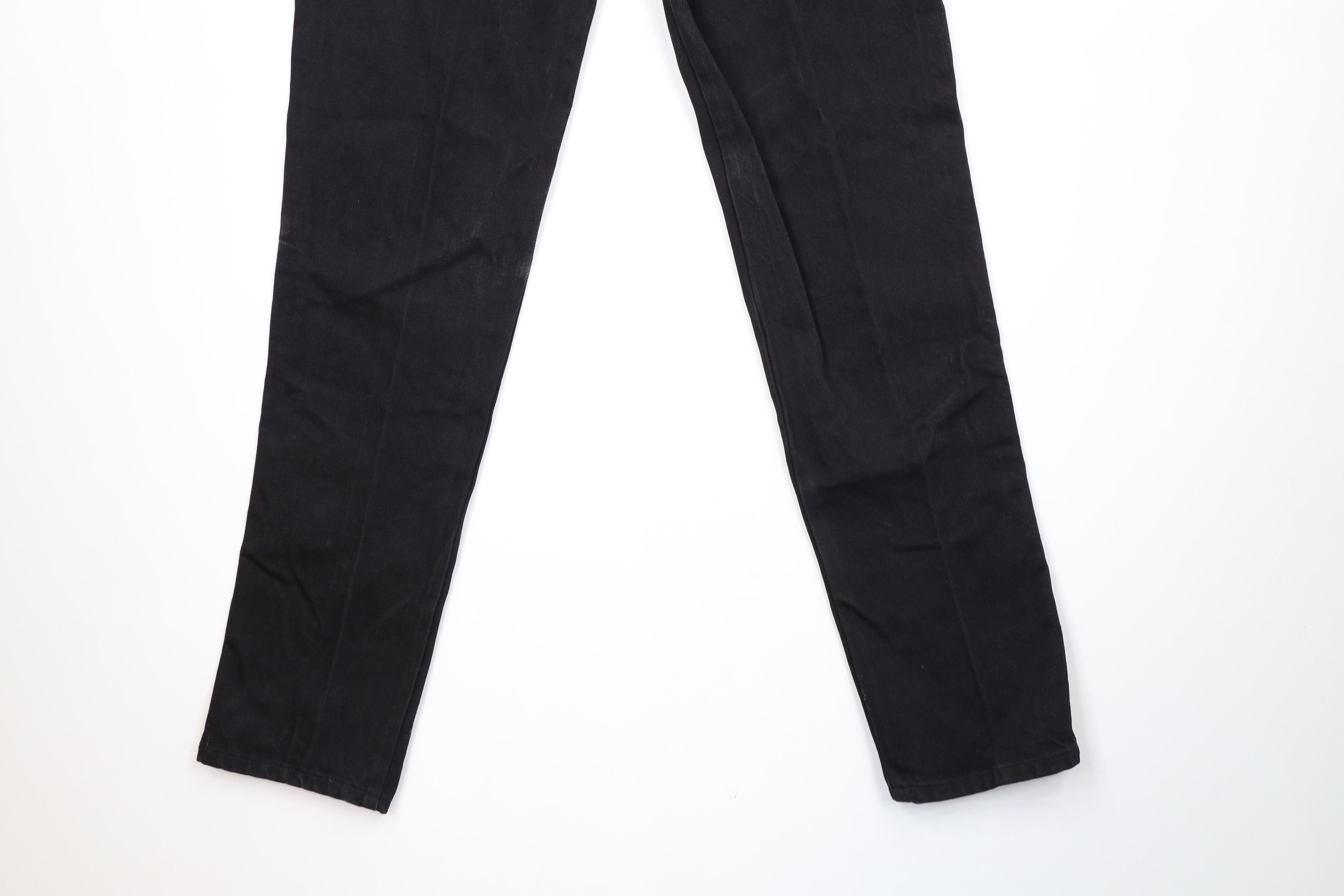 Vintage Deadstock Vintage 90s Streetwear High Waist Straight Jeans Size 31" - 14 Thumbnail