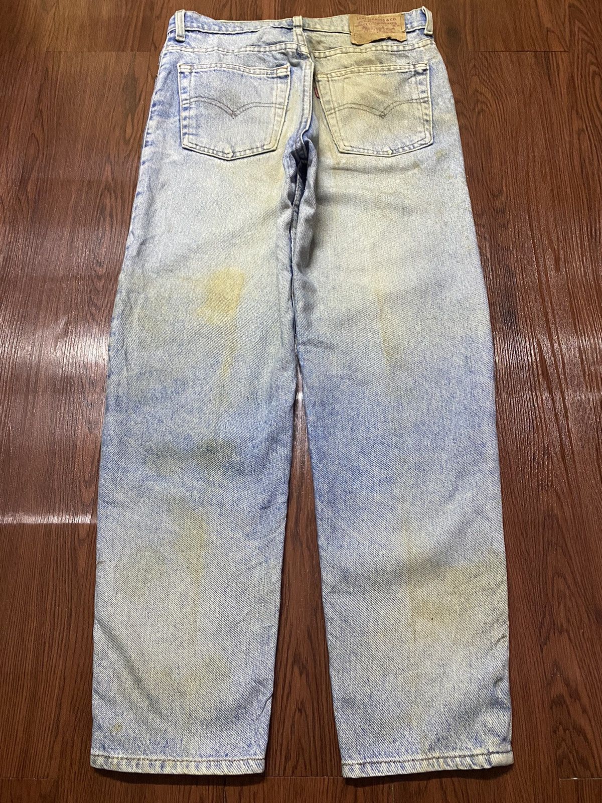 Levi's Vintage Levis 90s Vietnam Grunge Blue Faded Wash Jeans Size US 30 / EU 46 - 2 Thumbnail