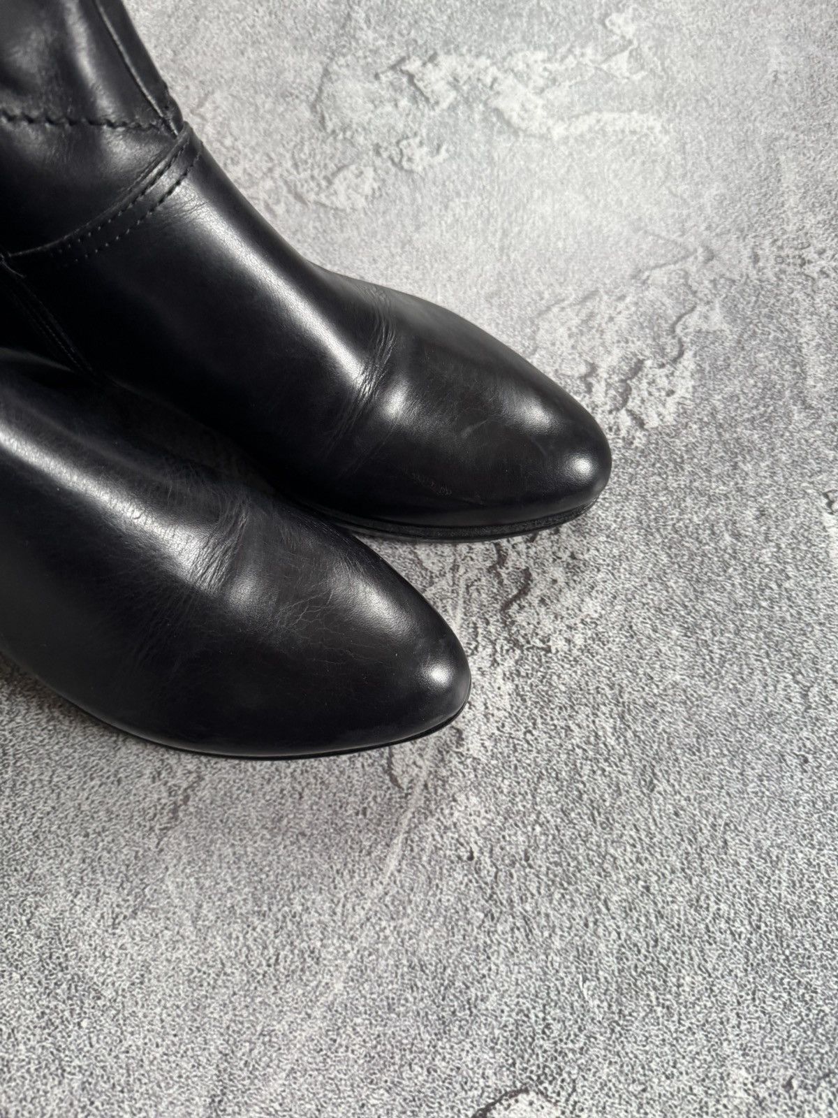 A.S.98 × Leather AS98 Airstep A.S.98 black leather zip shoes boots Cossacks Size US 9 / IT 39 - 11 Thumbnail