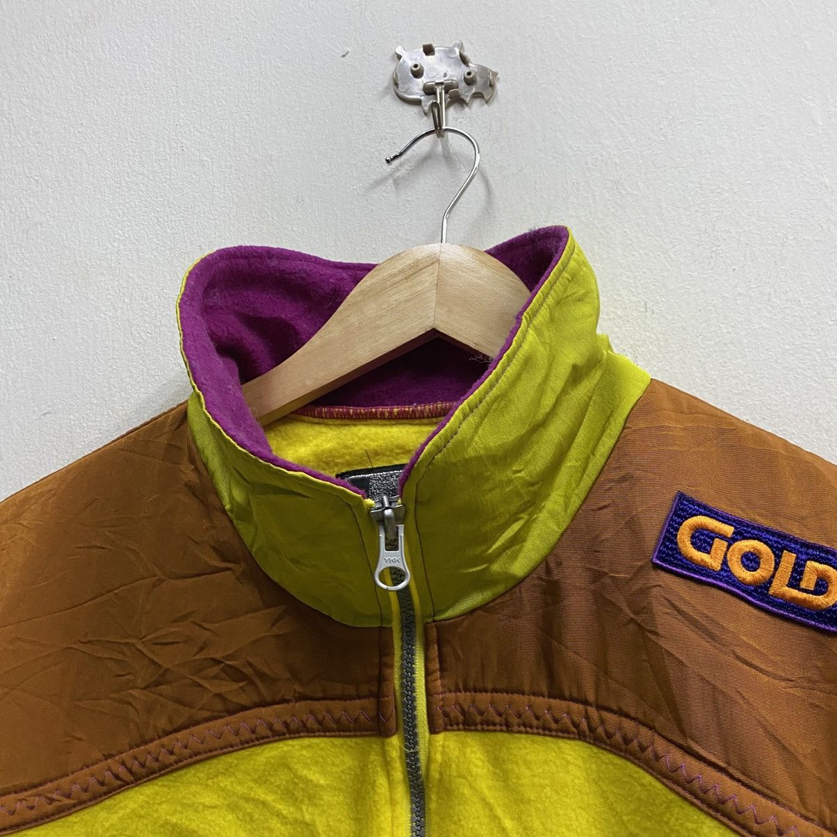 Goldwin Vintage Goldwin Rodeo Bomb! Multi Colour Fleece Ski Jackets Size US M / EU 48-50 / 2 - 15 Thumbnail