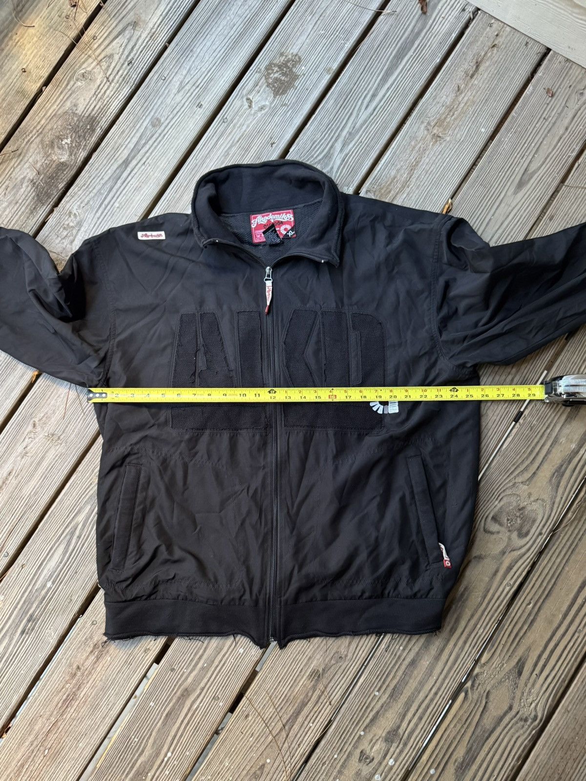 Akademiks Y2K Akademiks “AKADEMIKS” Zip-Up jacket XL Black Size US XL / EU 56 / 4 - 4 Thumbnail