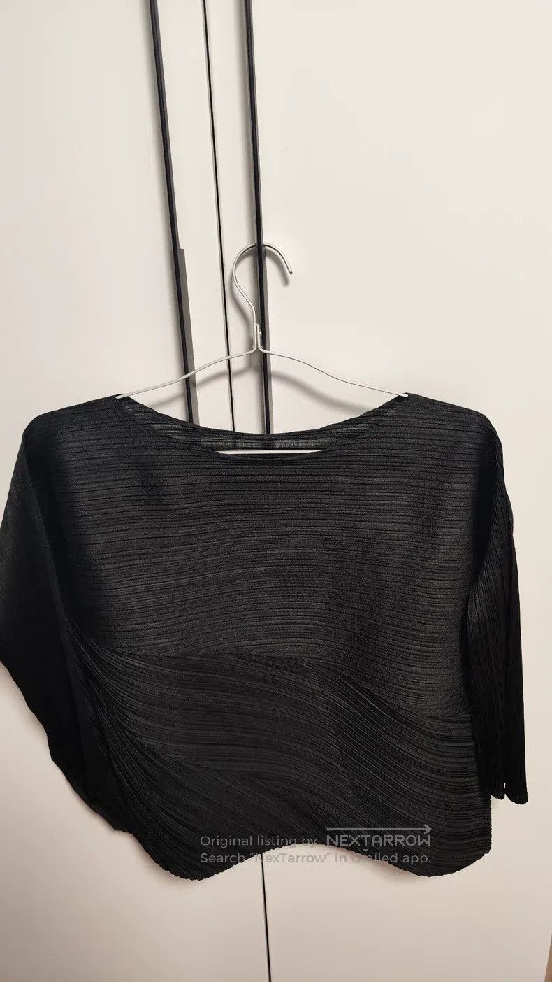 Issey Miyake Issey Miyake Black Short Sleeve T-shirt Size L / US 10 / IT 46 - 1 Thumbnail