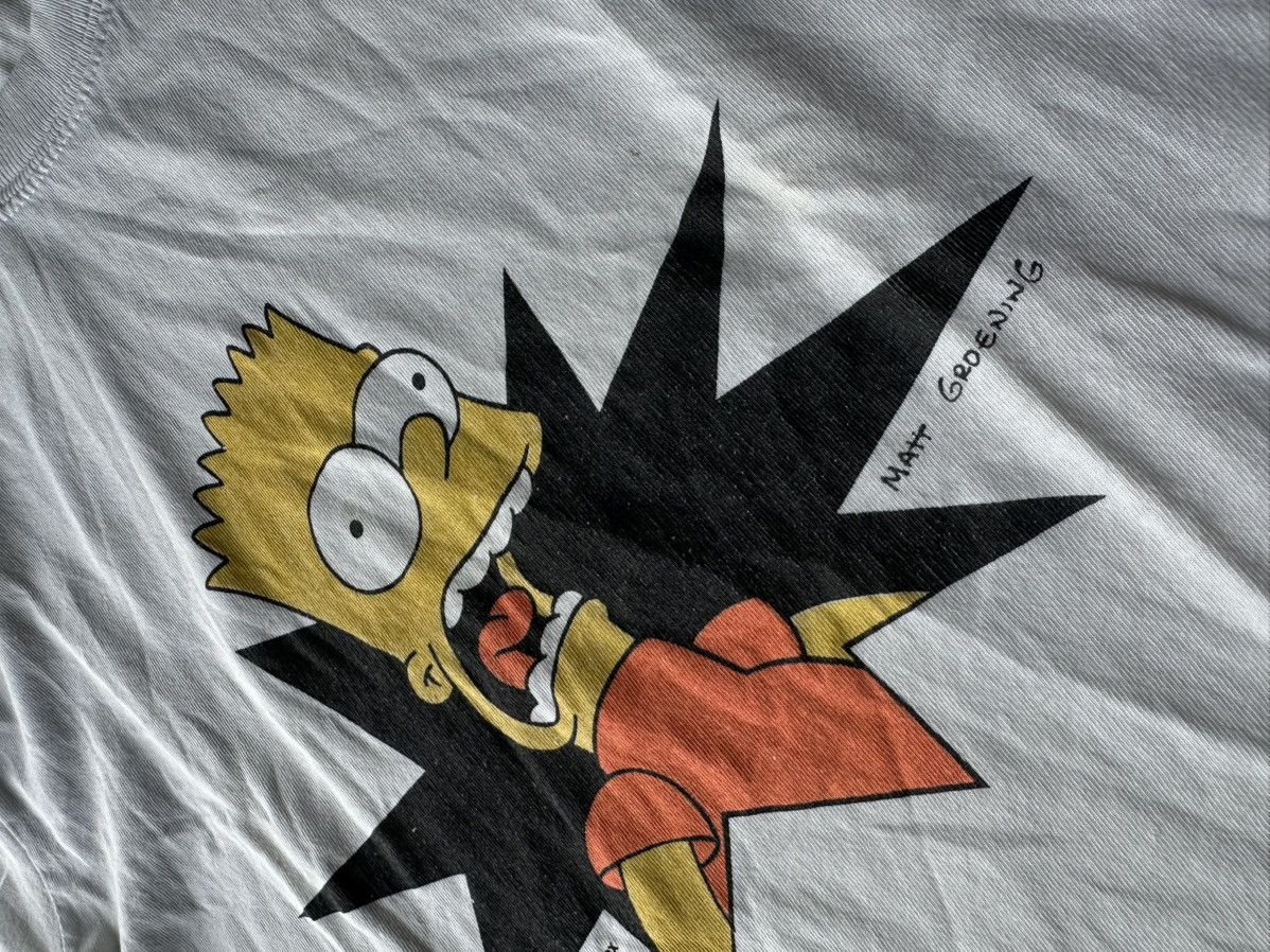 The Simpsons GRAIL 🚨 THE SIMPSON TEE MONOGRAM WHITE RARE Y2K Size US S / EU 44-46 / 1 - 8 Thumbnail