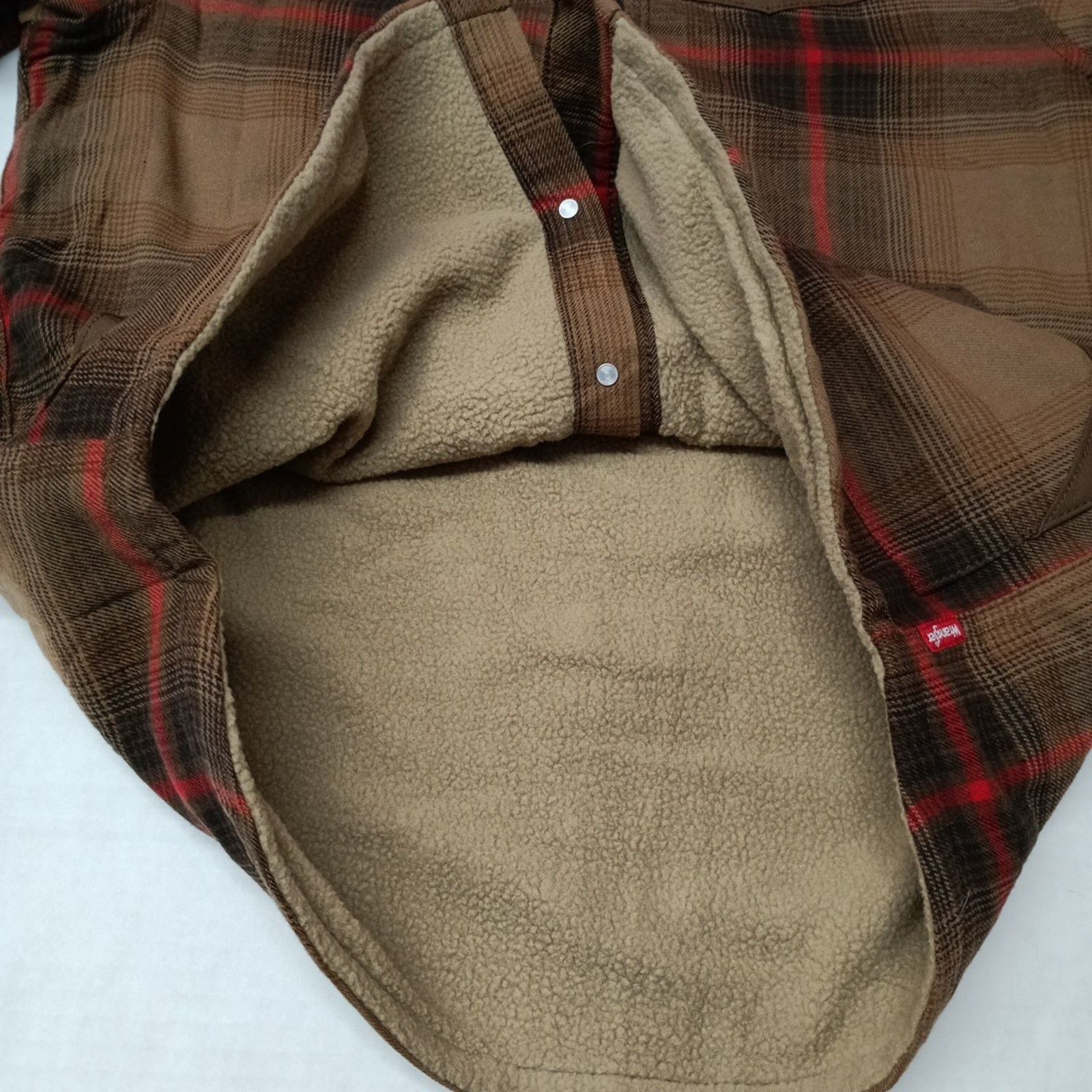 Wrangler Wrangler Big Men's Heavyweight Shacket Jacket Men's S Brown Size US S / EU 44-46 / 1 - 8 Thumbnail