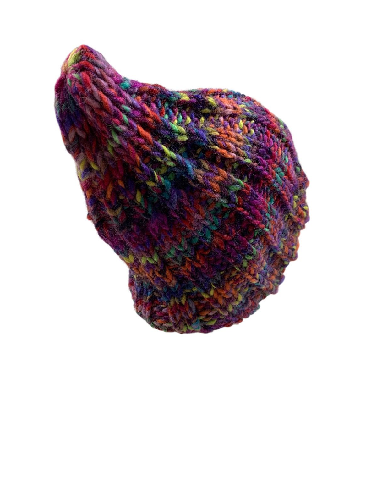 Kapital Crochet knitted handmade beanie hats rare Size ONE SIZE - 3 Thumbnail