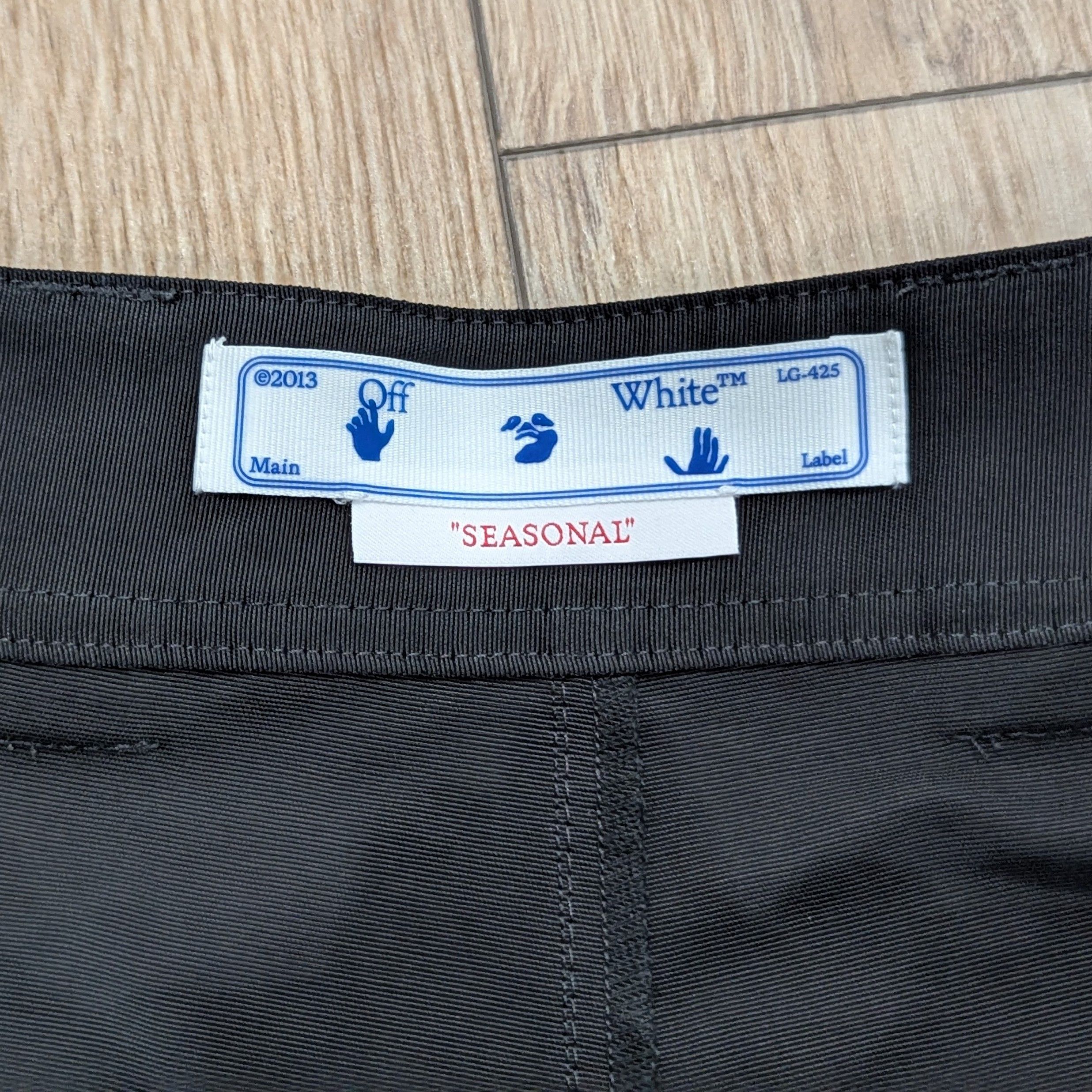 Off-White OFF-WHITE Double Layer Carpenter Pants Black Medium Size US 32 / EU 48 - 6 Thumbnail