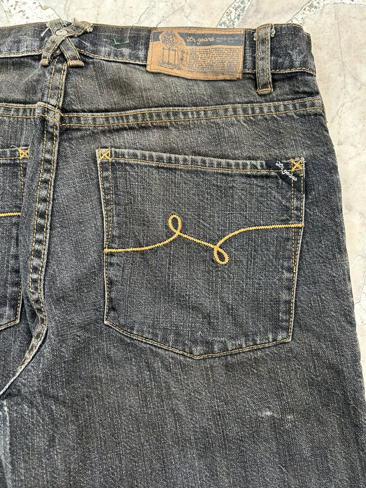 LRG LRG Vintage Wide Denim Black Size US 32 / EU 48 - 9 Thumbnail