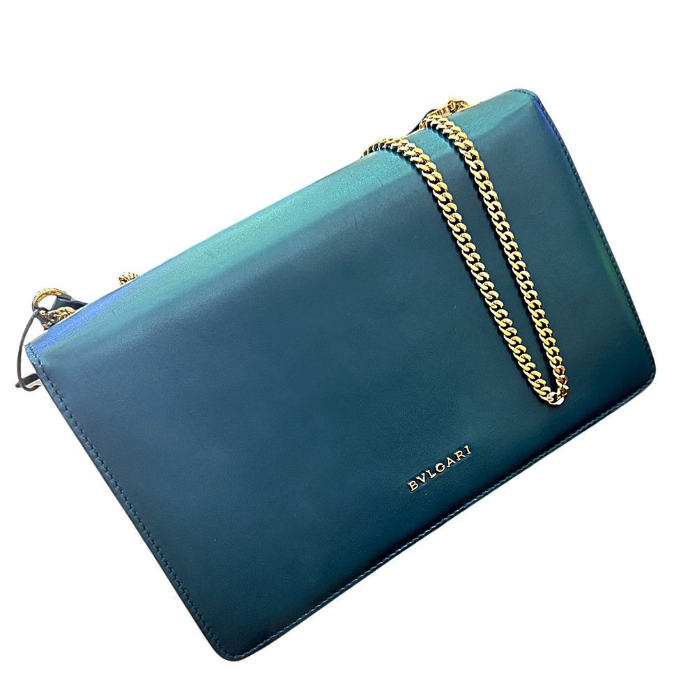 Bvlgari BVLGARI Green Leather Shoulder and Crossbody Bag Size ONE SIZE - 2 Thumbnail