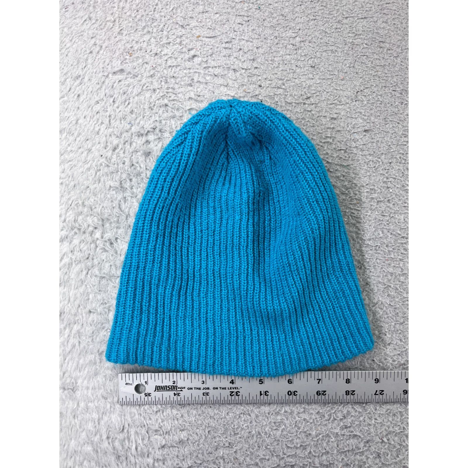 Under Armour Under Armour Beanie Womens One Size Knit Blue Embroidered Ski Hat/Cap 100% Acrylic Adult Womens Winter Fall Spring Summer Vintage: No Size ONE SIZE - 3 Thumbnail