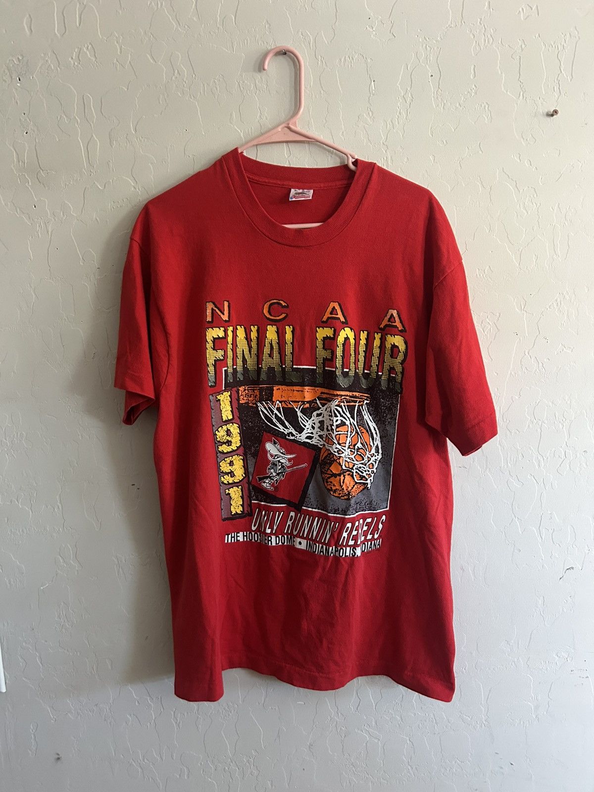 Vintage Vintage UNLV NCAA Final Four 1991 Shirt Size XL Size US XL / EU 56 / 4 - 4 Thumbnail