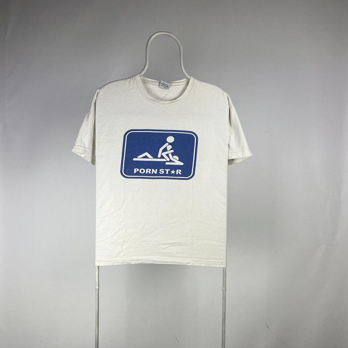 Band Tees Vintage Porn star Tshirt hook ups size Large Size US L / EU 52-54 / 3 - 1 Thumbnail