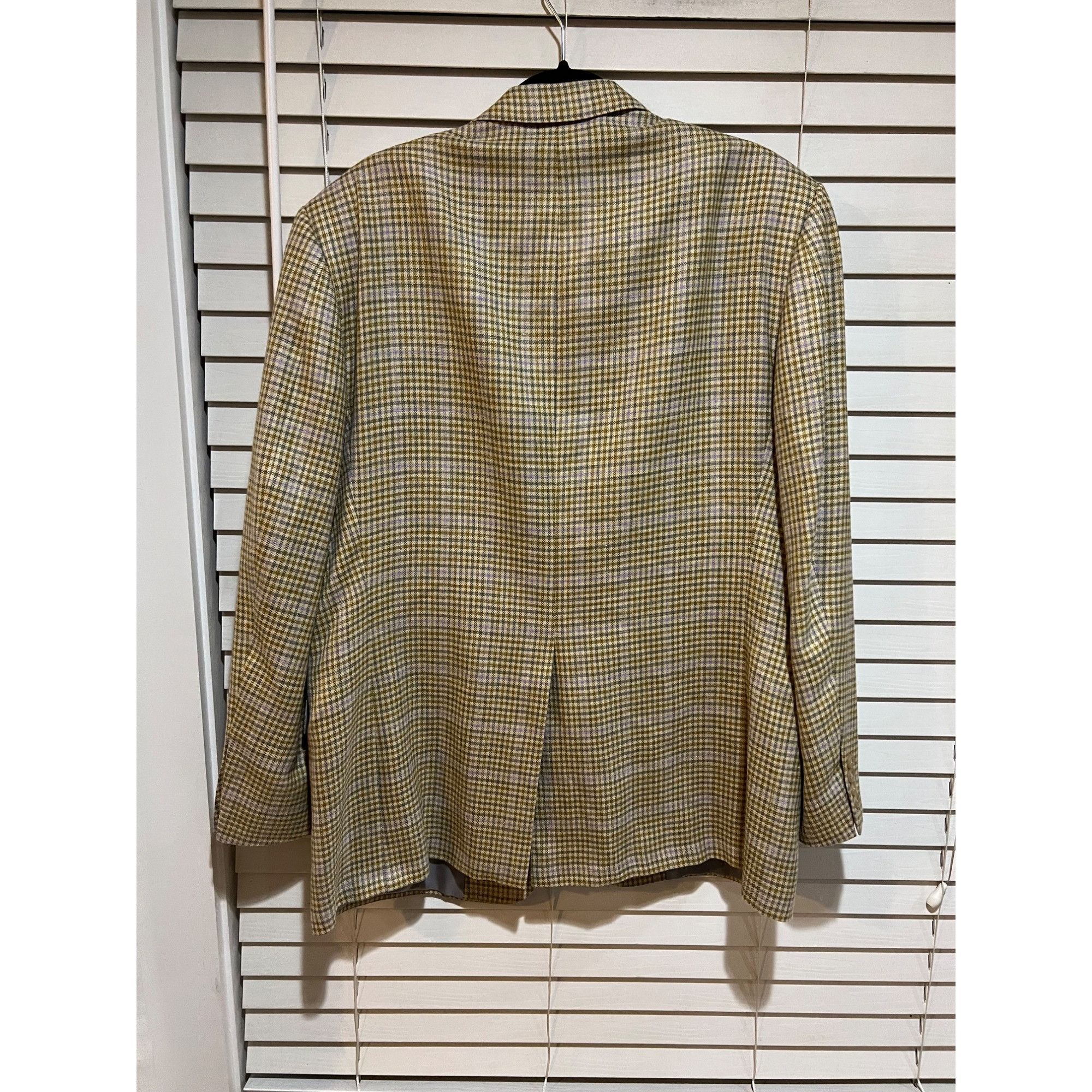 Hickey Freeman Hickey Freeman Wool Silk Linen Blend Blazer Sport Coat - Siz Size 44R - 6 Thumbnail
