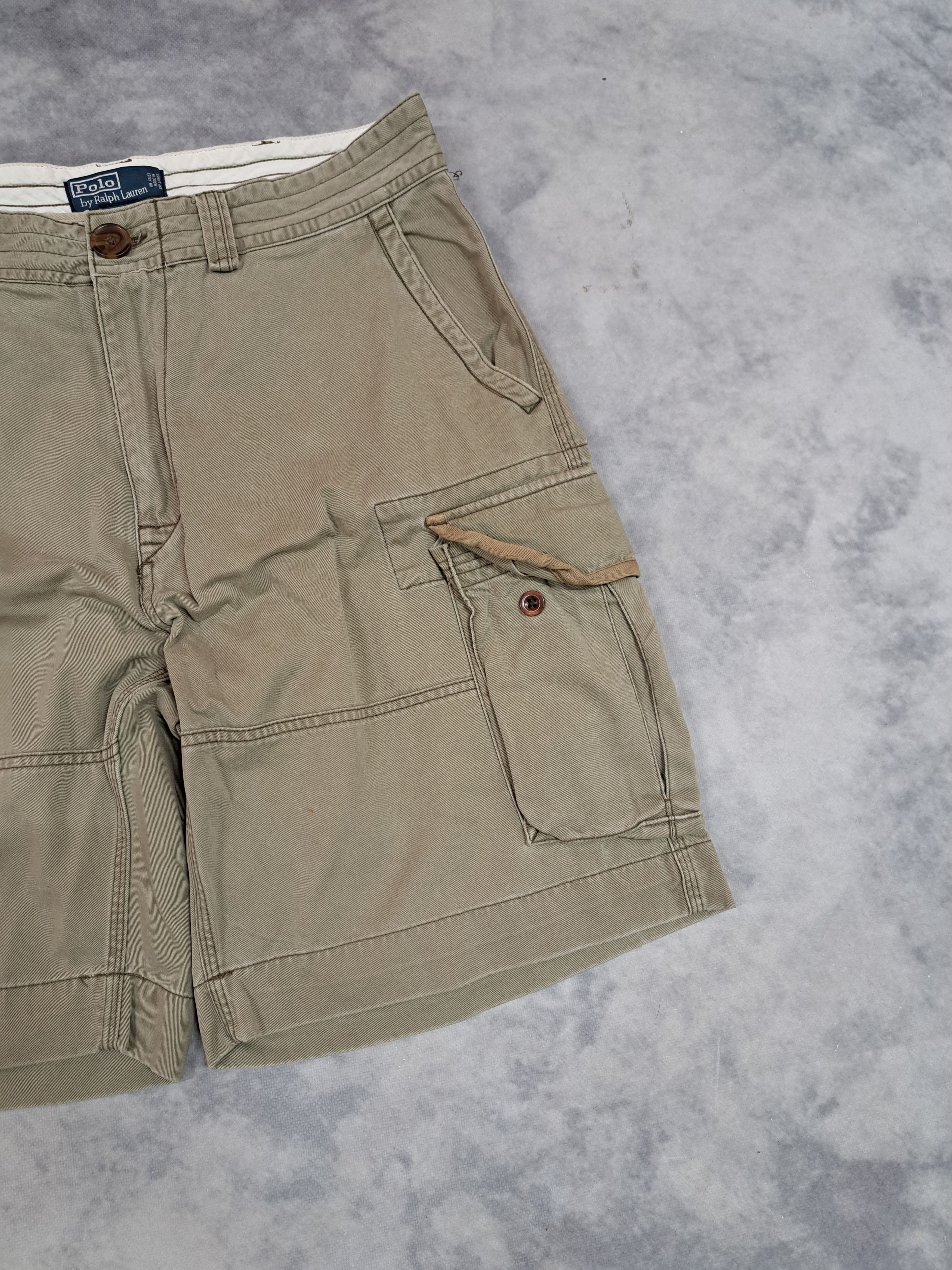 Polo Ralph Lauren Vintage 90s Polo Ralph Lauren Utility Cargo Pants Khaki Size US 34 / EU 50 - 5 Thumbnail