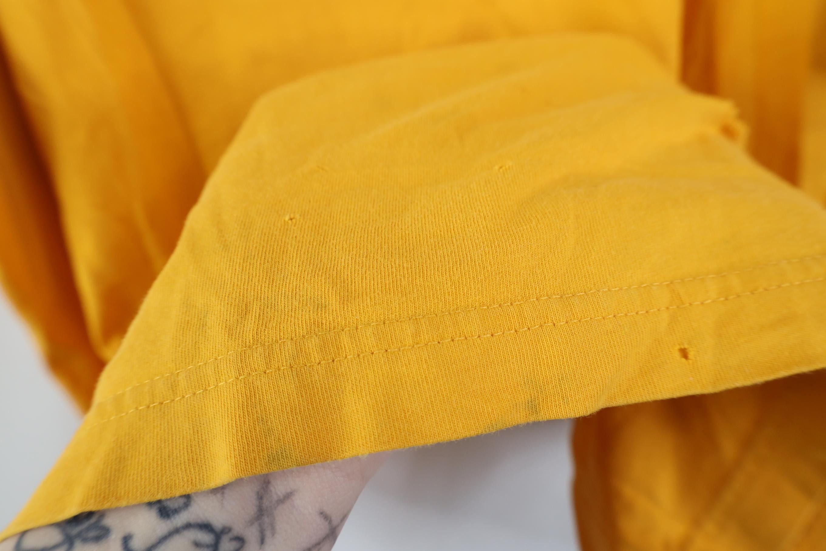 Lands' End Vintage Y2K Lands End Short Sleeve T-Shirt Yellow Cotton Size US L / EU 52-54 / 3 - 9 Thumbnail