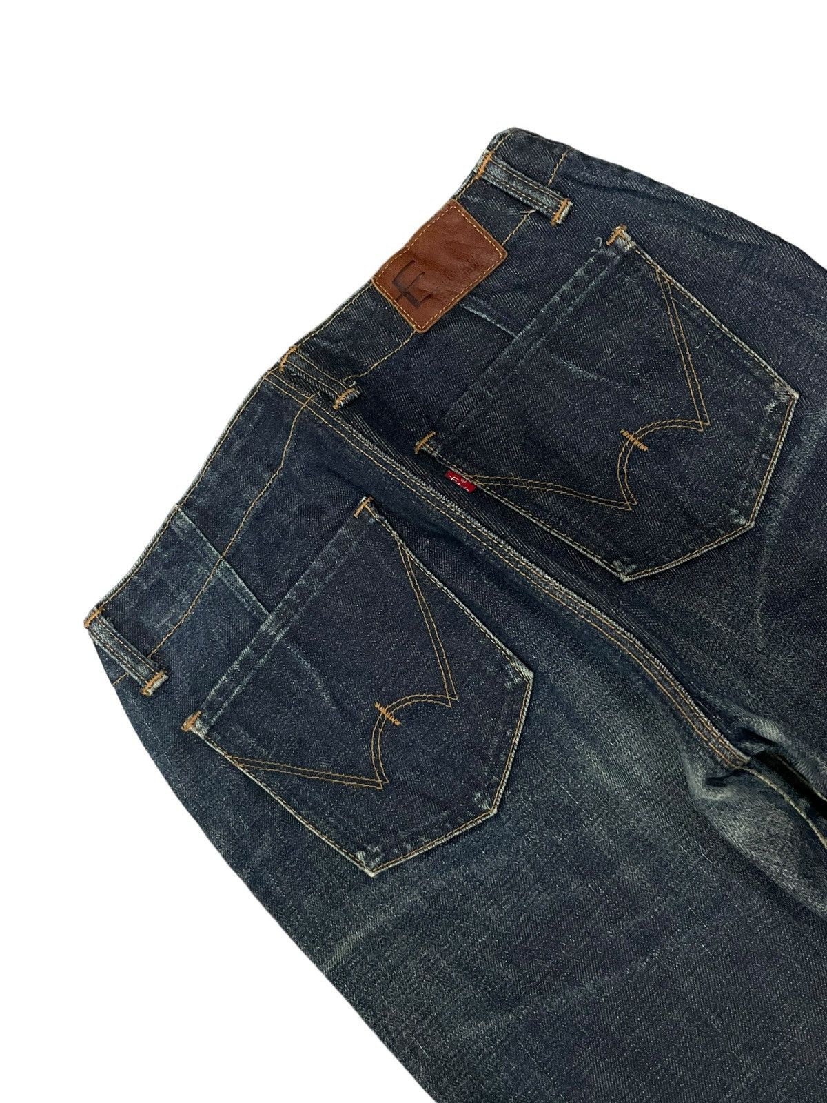 Edwin Vintage Edwin E Function Fade Wash Twisted Style Flare Jeans Size US 29 - 9 Thumbnail